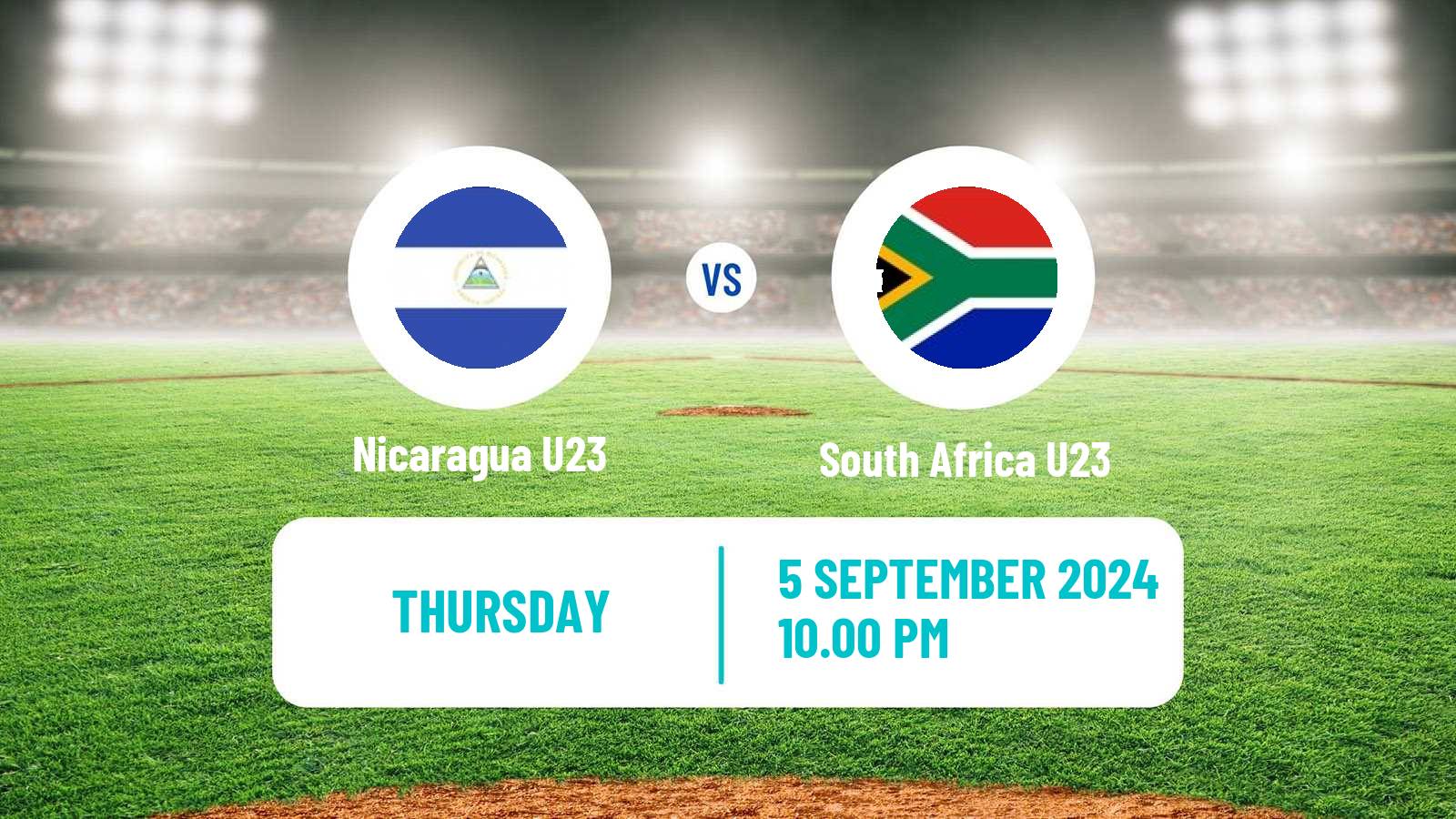 Baseball World Cup U23 Baseball Nicaragua U23 - South Africa U23