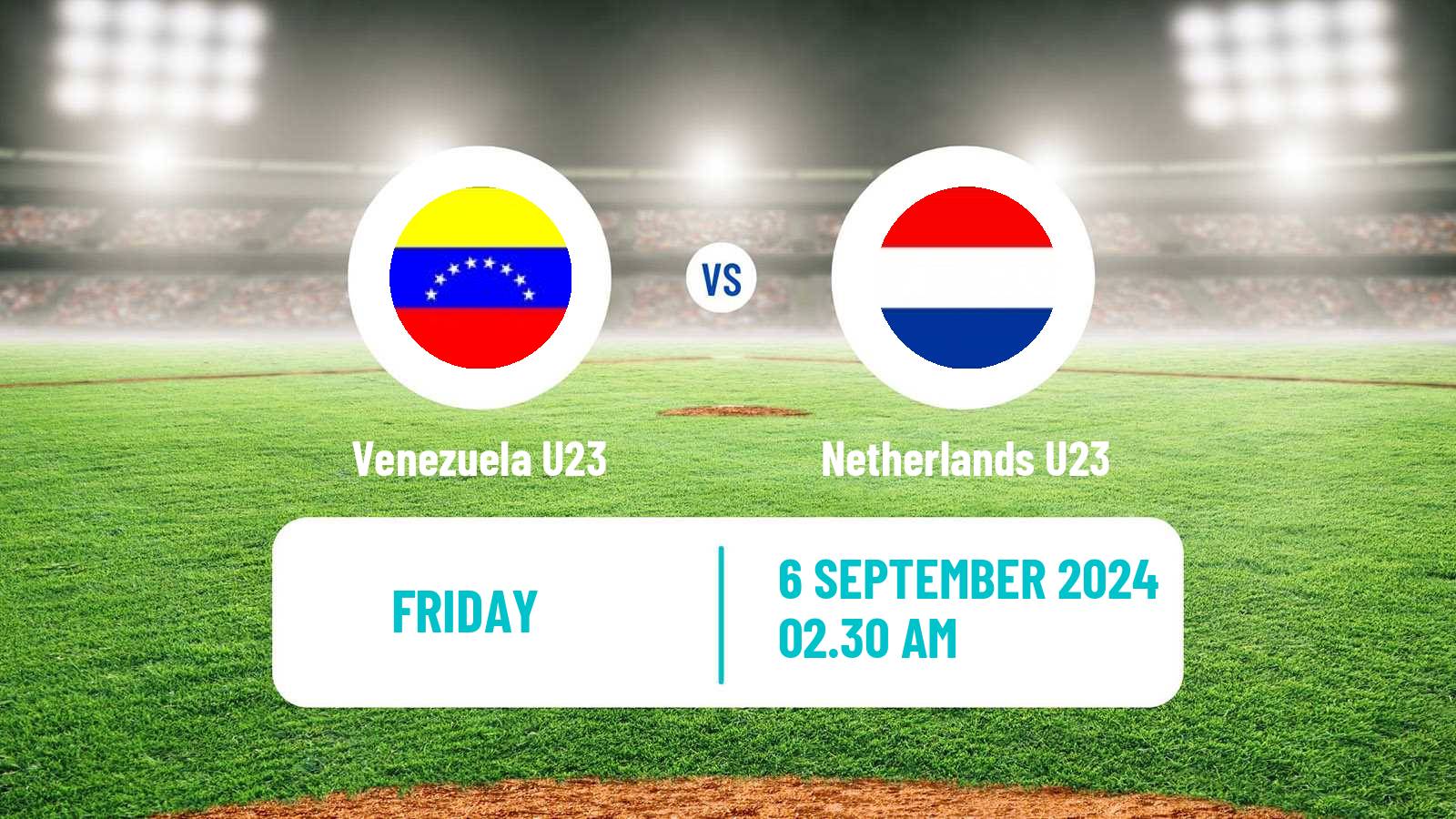 Baseball World Cup U23 Baseball Venezuela U23 - Netherlands U23