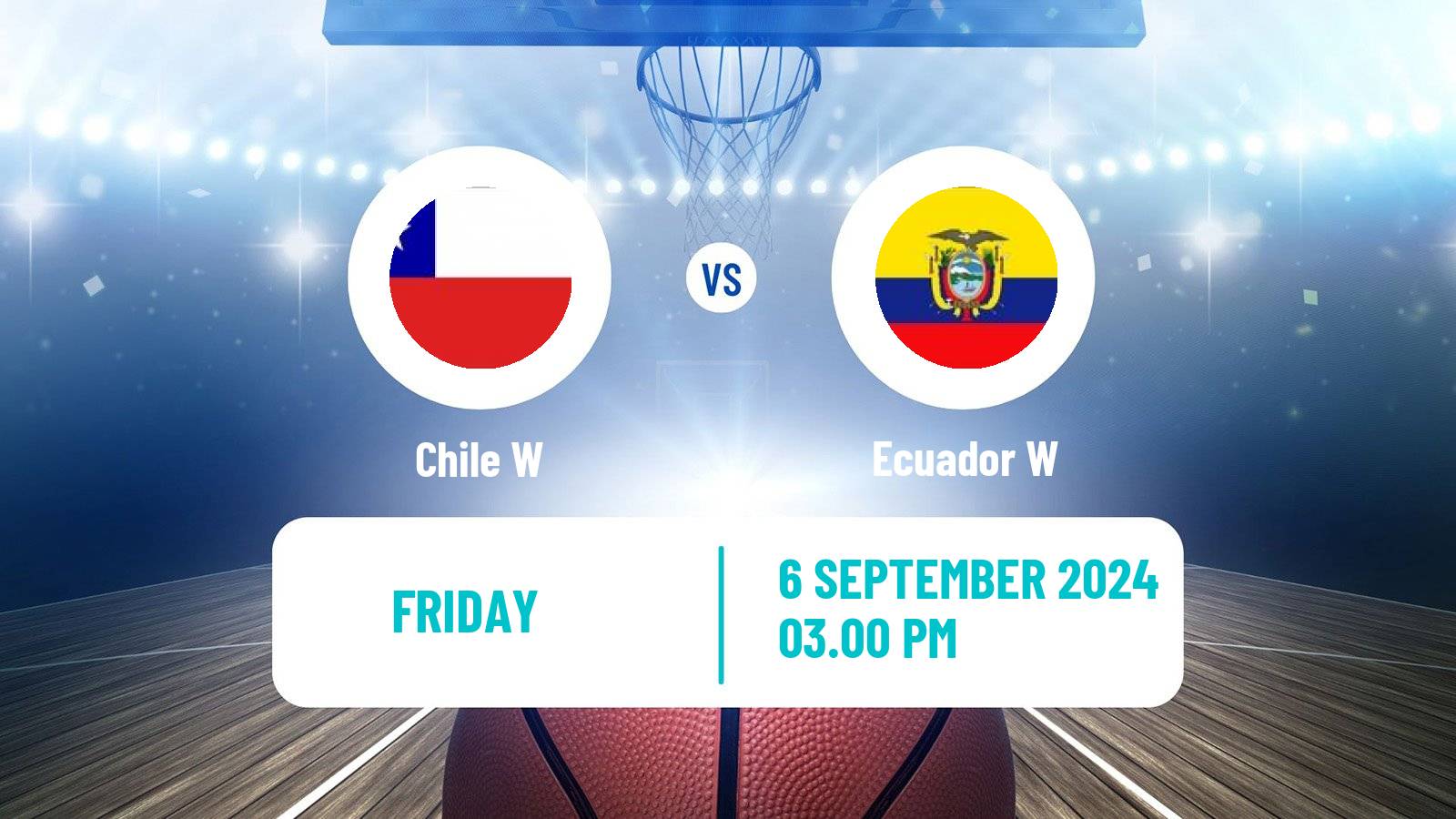 Basketball South American Championship Basketball Women Chile W - Ecuador W