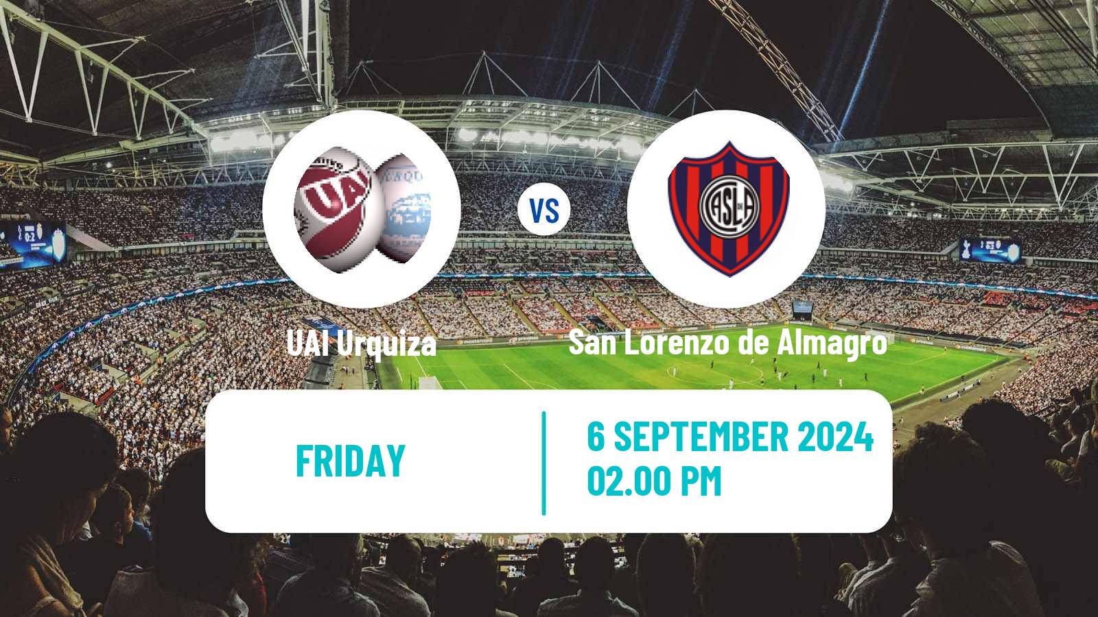 Soccer Argentinian Primera A Women UAI Urquiza - San Lorenzo de Almagro