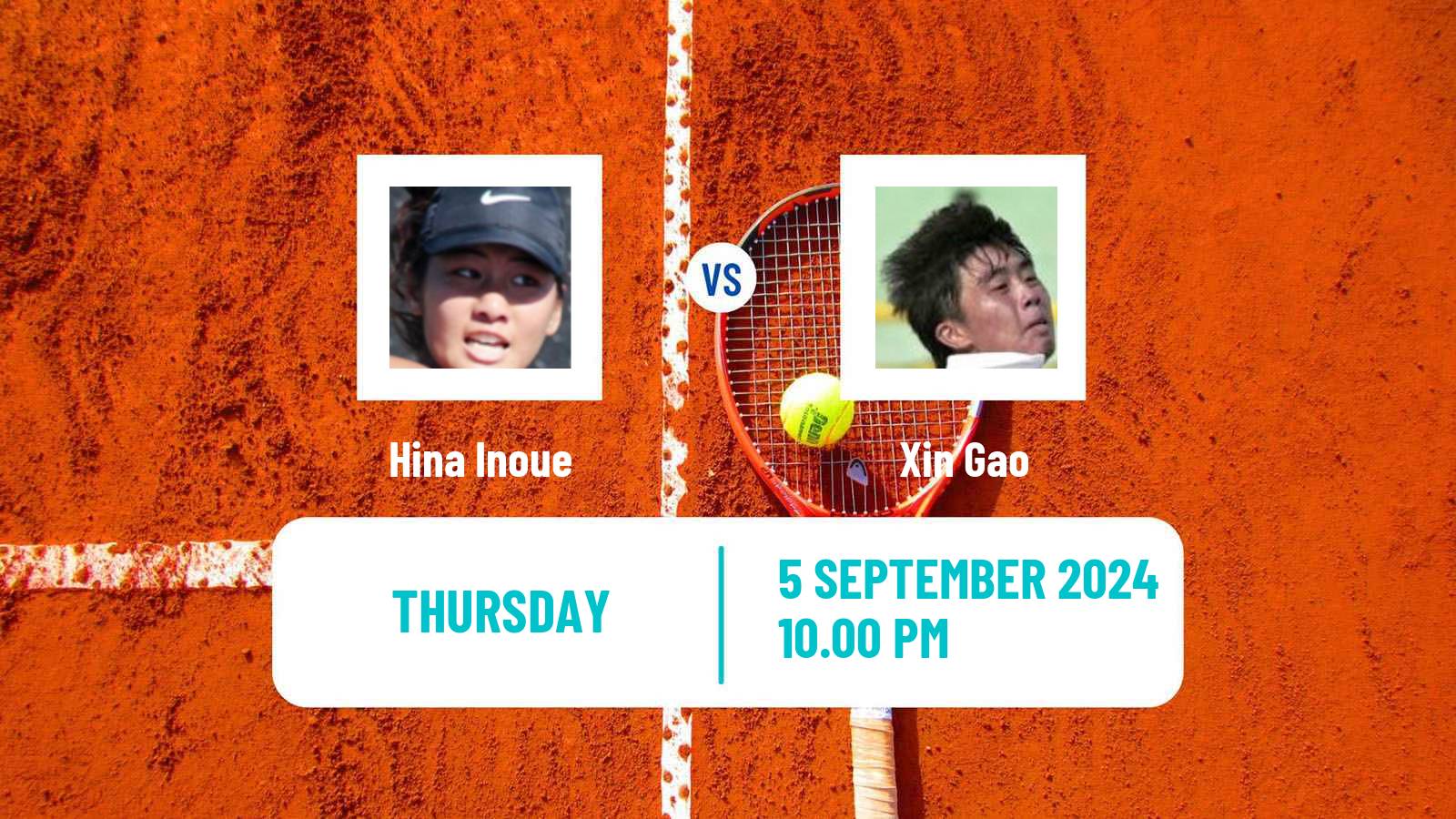 Tennis ITF W100 Incheon Women Hina Inoue - Xin Gao