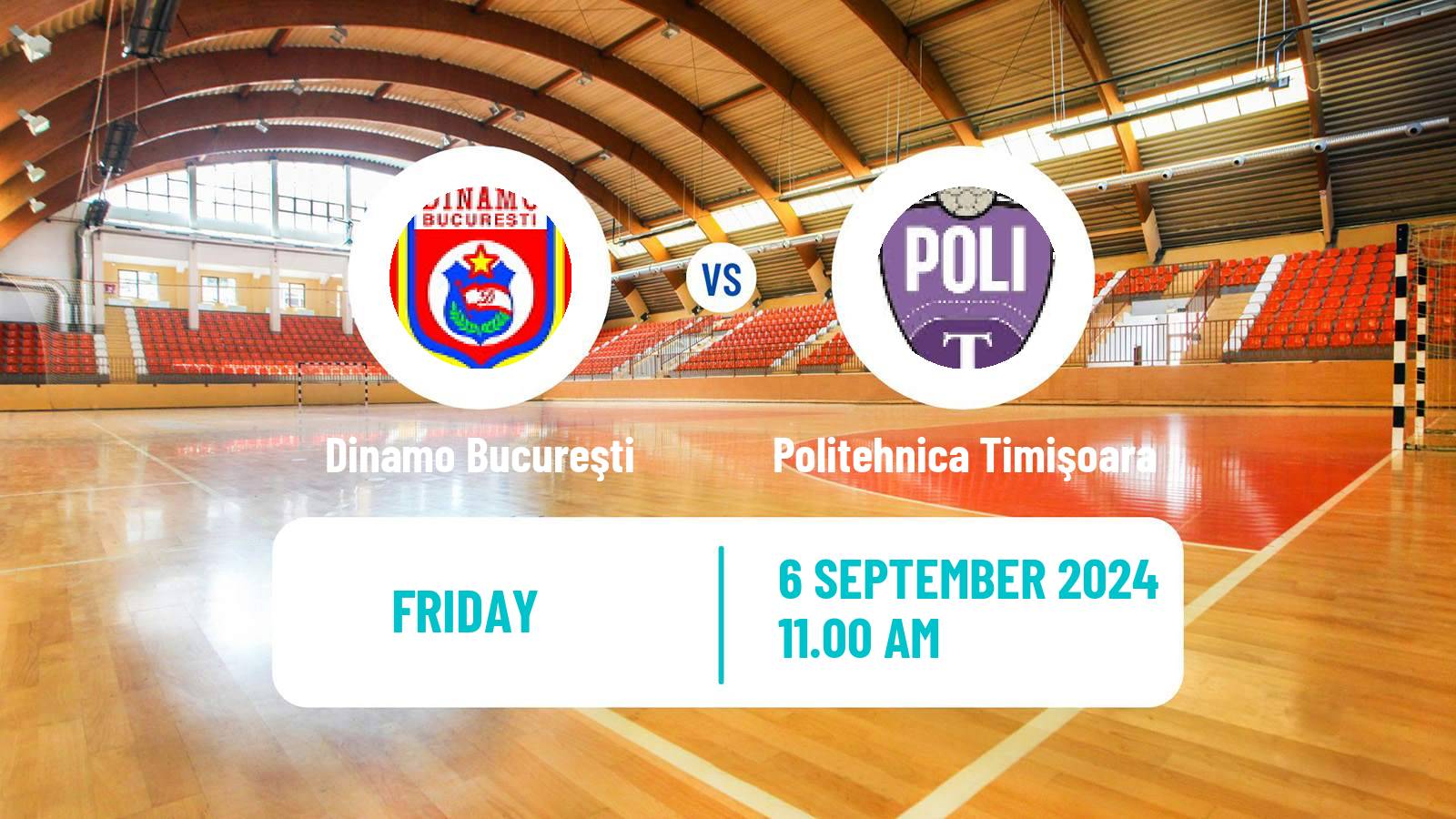 Handball Romanian Liga Nationala Handball Dinamo Bucureşti - Politehnica Timişoara