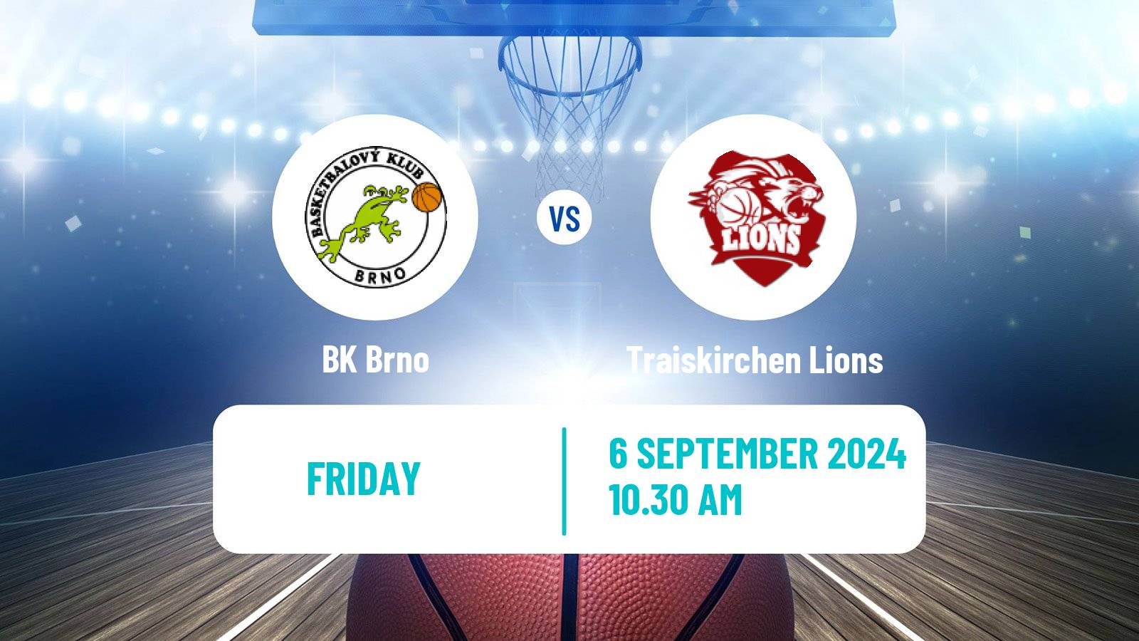 Basketball Club Friendly Basketball Brno - Traiskirchen Lions