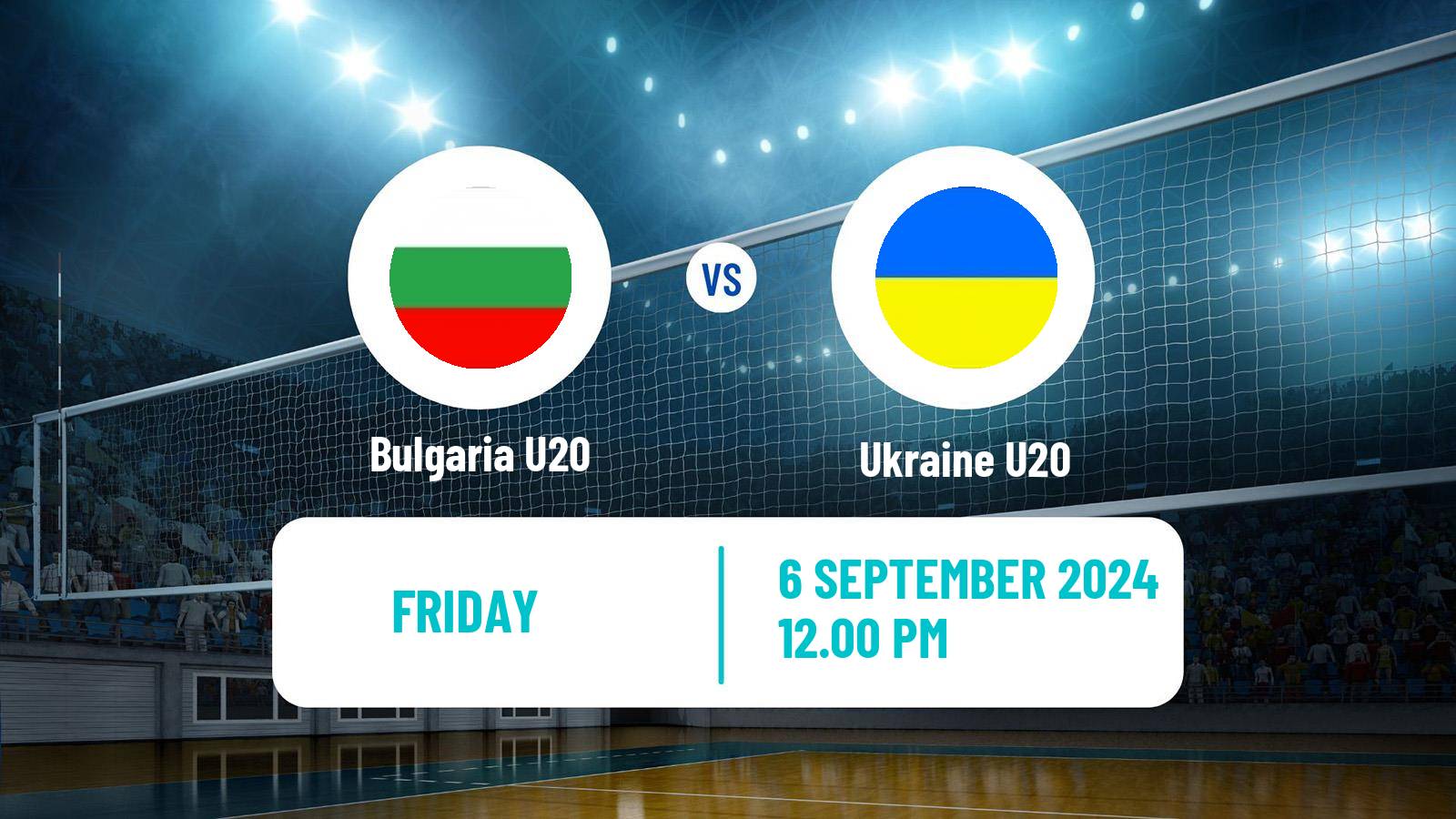 Volleyball European Championship U20 Volleyball Bulgaria U20 - Ukraine U20