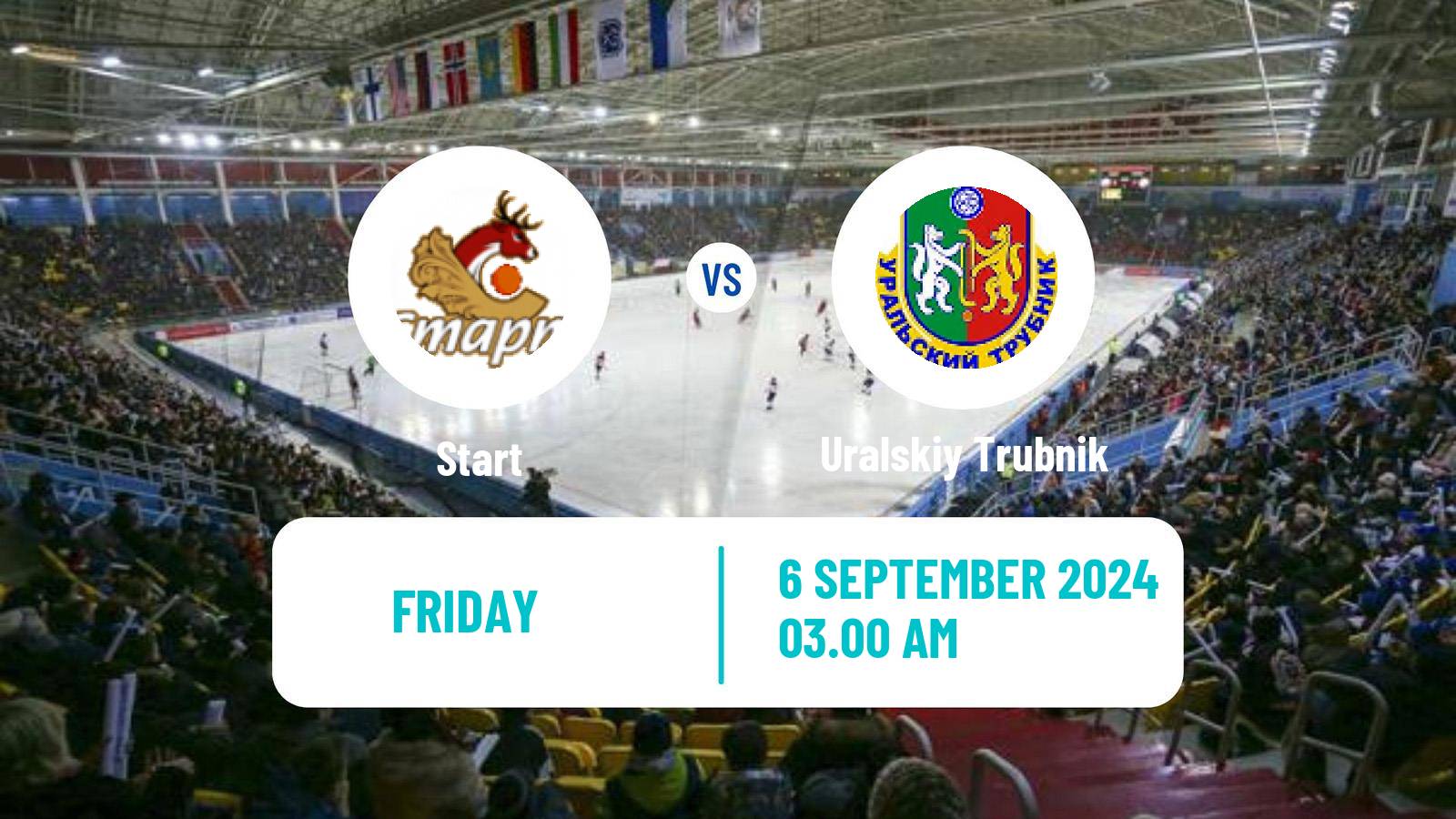 Bandy Russian Cup Bandy Start - Uralskiy Trubnik