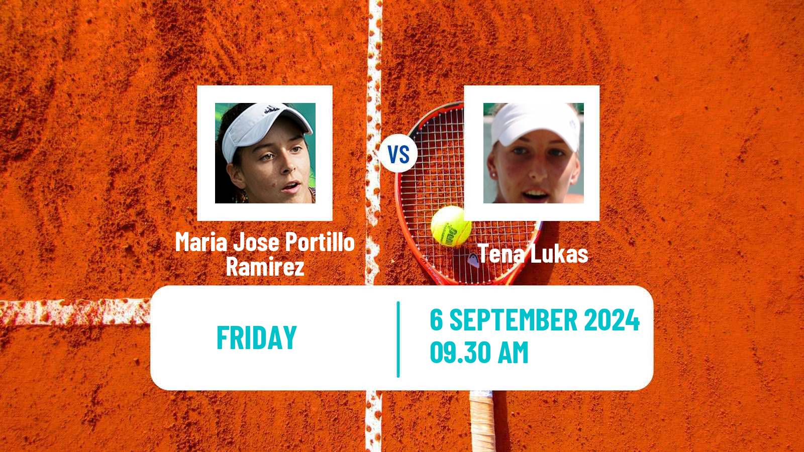 Tennis ITF W75 Vienna Women Maria Jose Portillo Ramirez - Tena Lukas