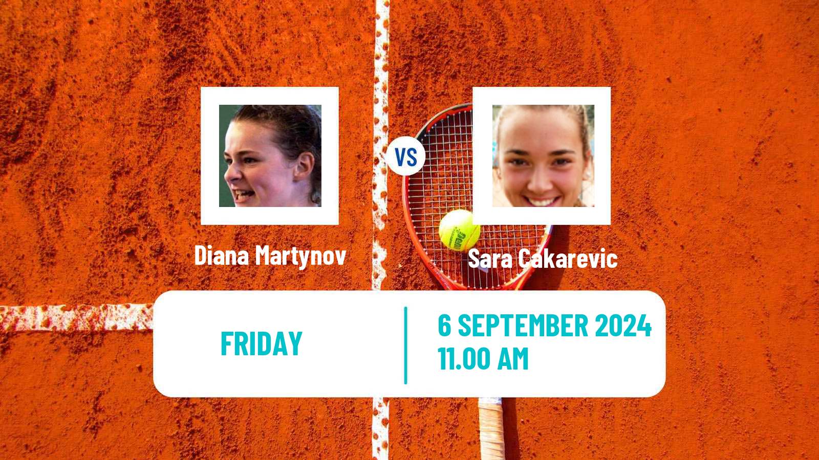 Tennis ITF W50 Saint Palais Sur Mer Women Diana Martynov - Sara Cakarevic