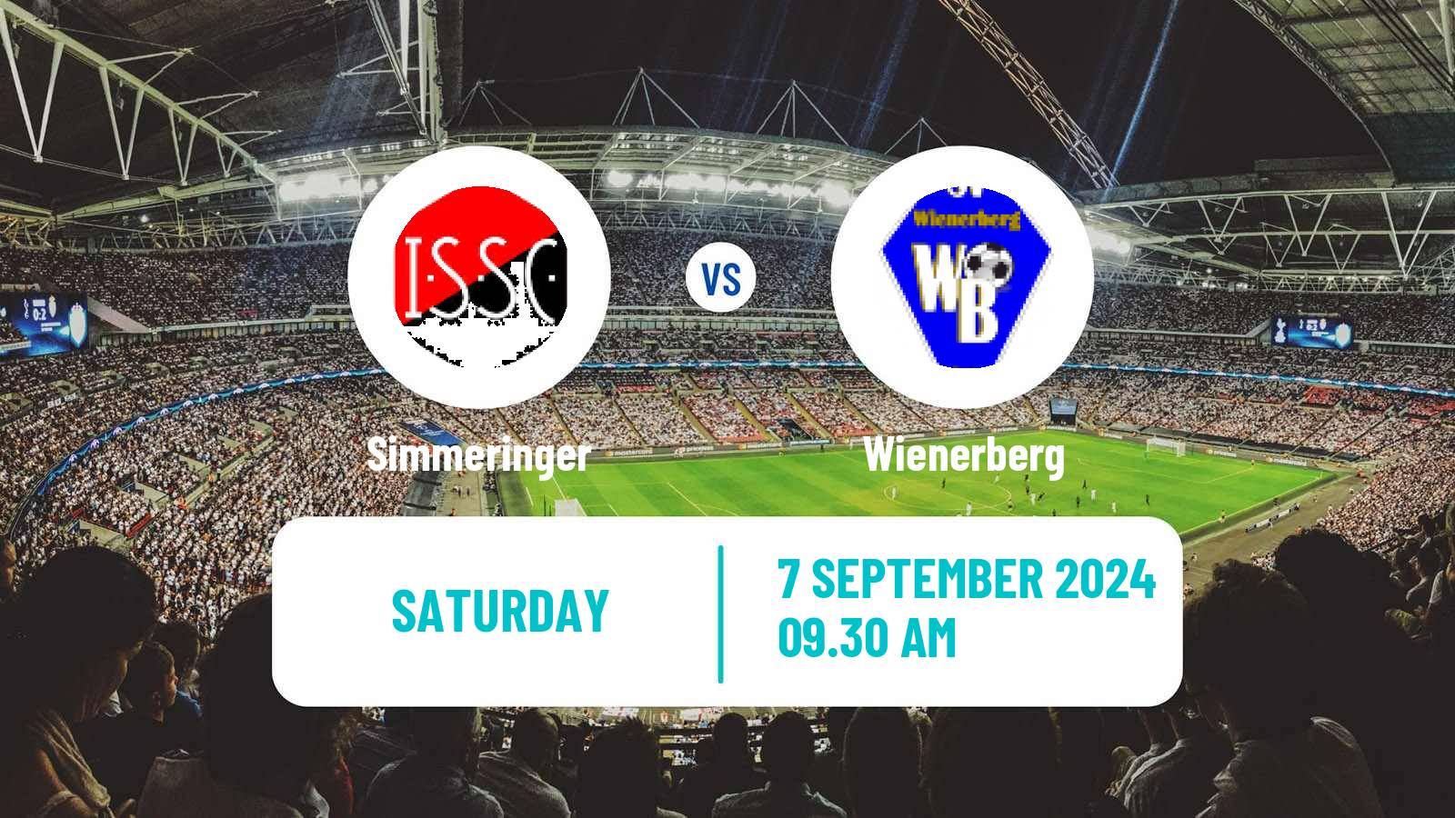 Soccer Austrian Landesliga Wien Simmeringer - Wienerberg