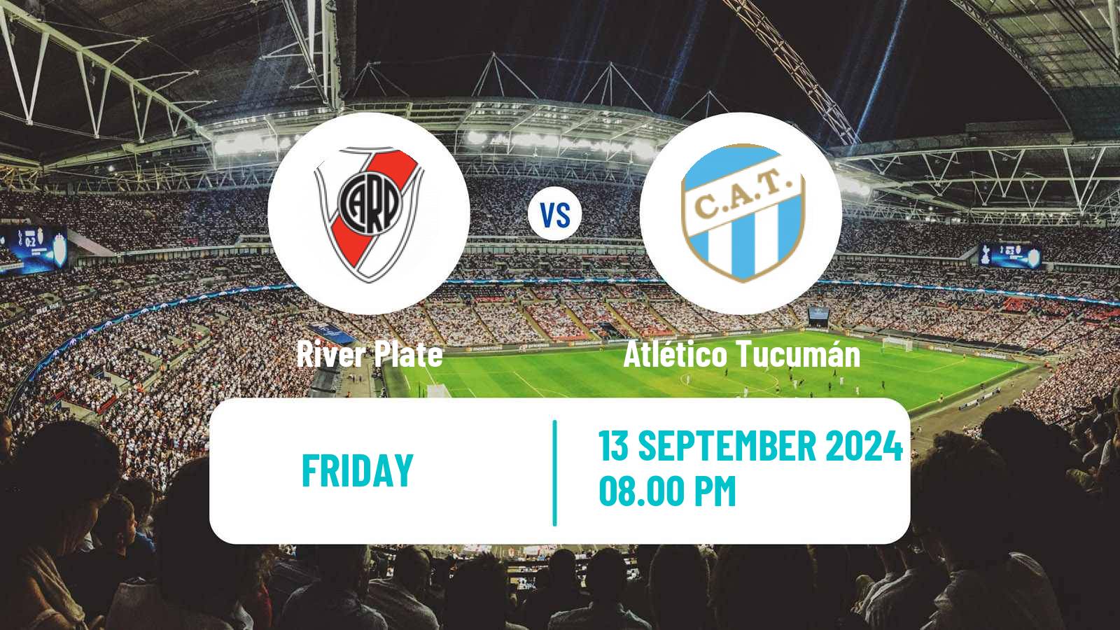 Soccer Argentinian Liga Profesional River Plate - Atlético Tucumán