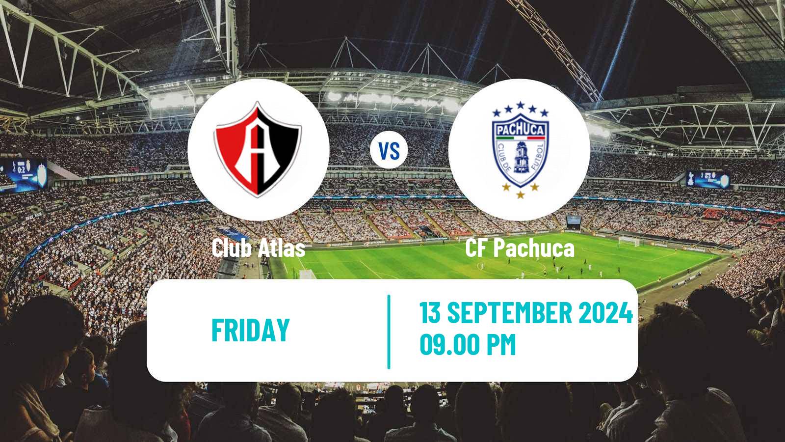 Soccer Mexican Liga MX Atlas - Pachuca