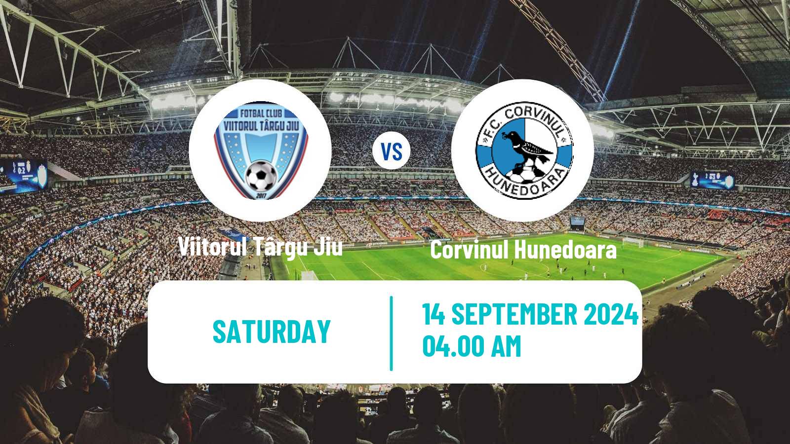 Soccer Romanian Division 2 Viitorul Târgu Jiu - Corvinul Hunedoara