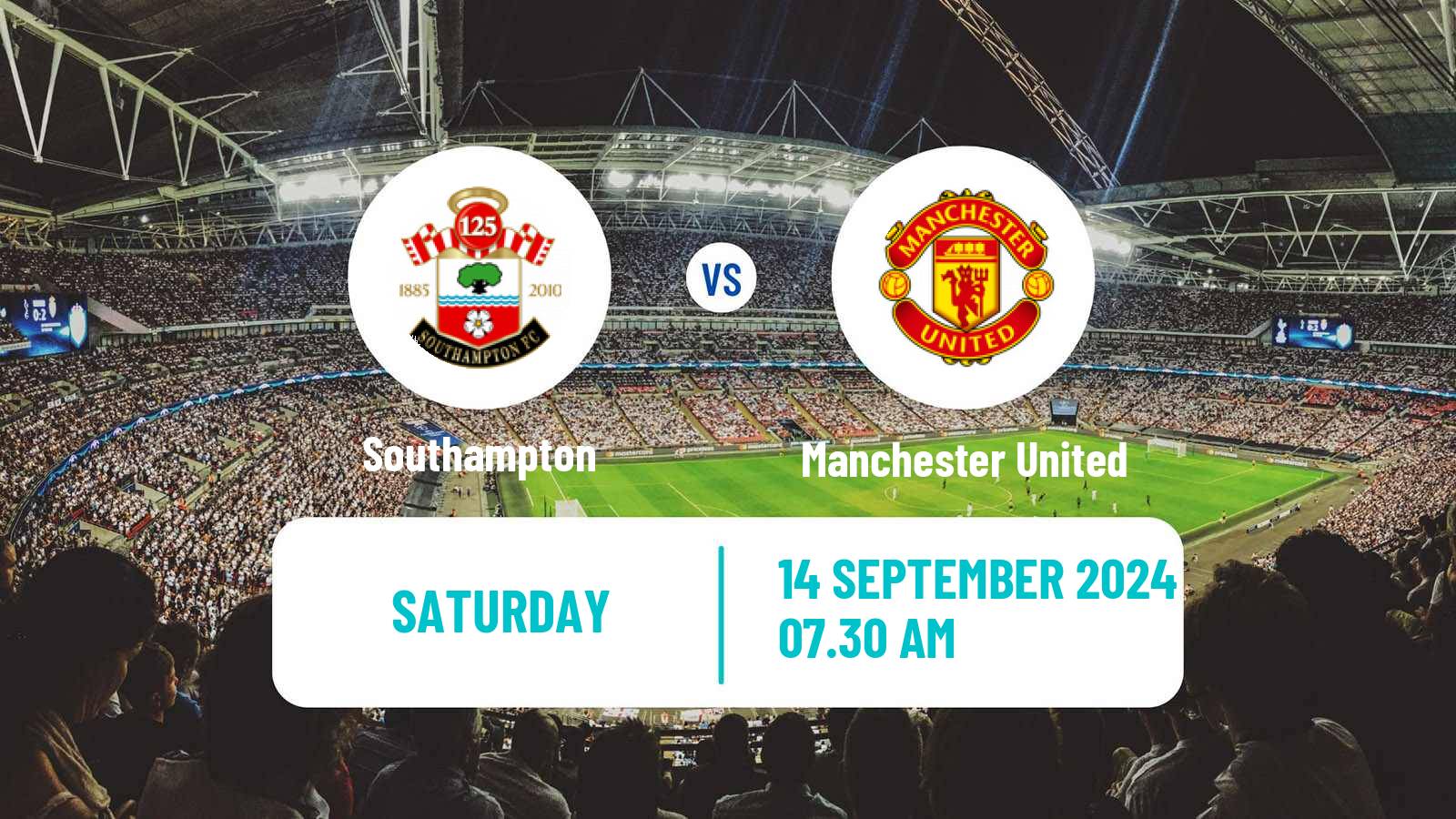 Soccer English Premier League Southampton - Manchester United