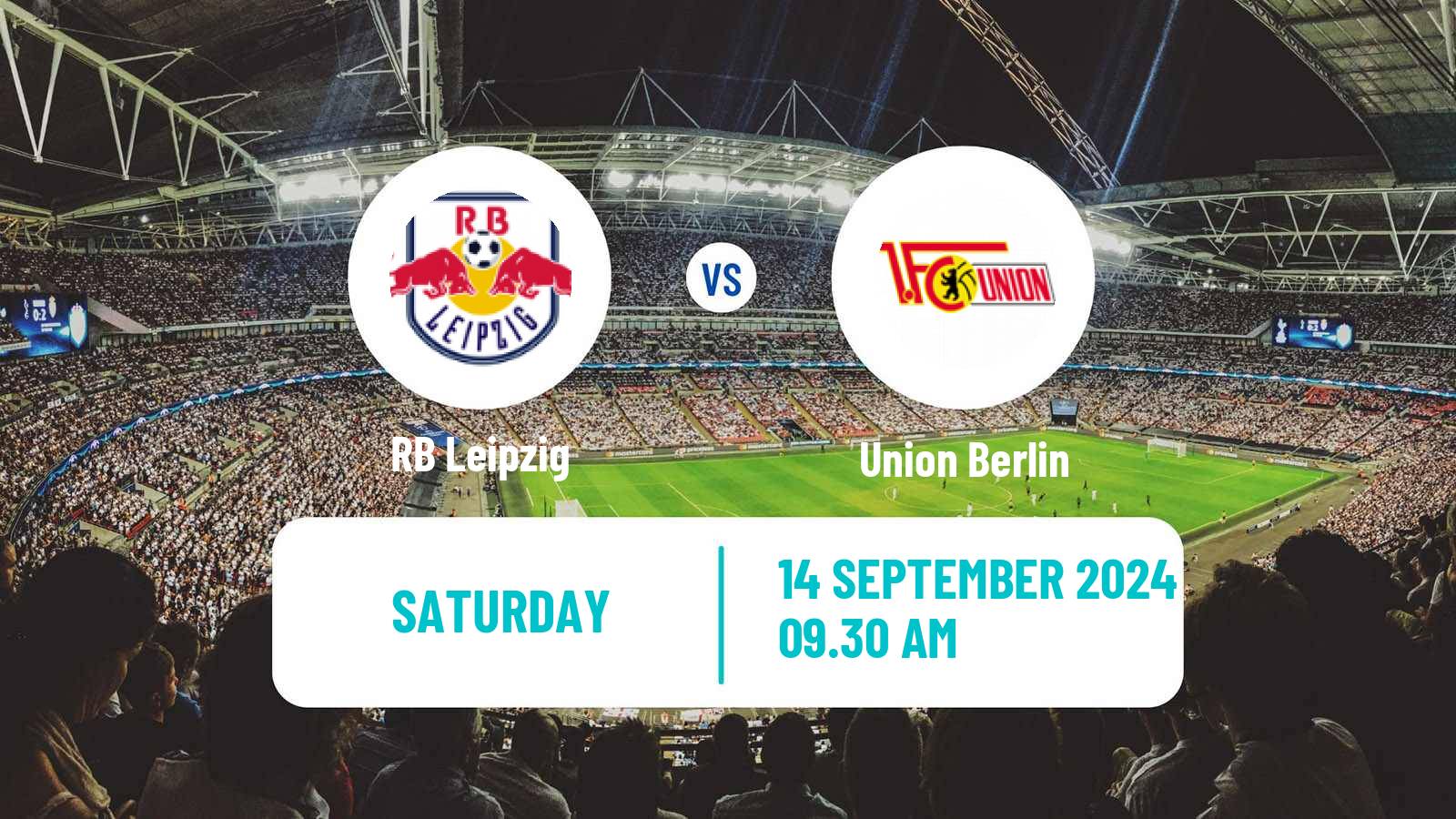 Soccer German Bundesliga RB Leipzig - Union Berlin