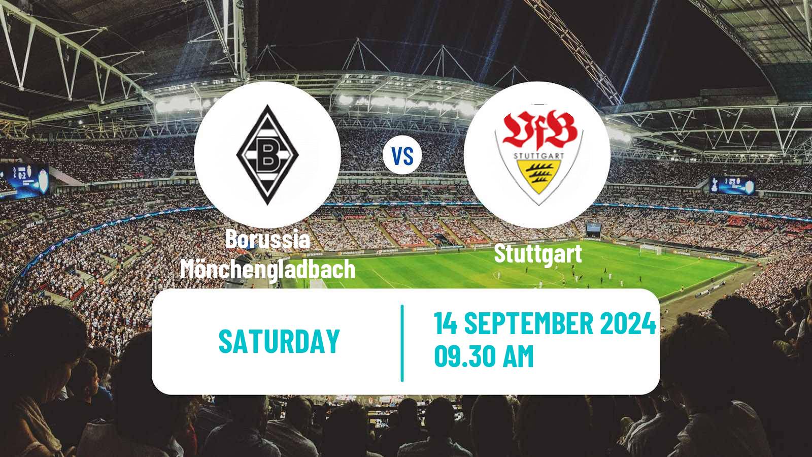 Soccer German Bundesliga Borussia Mönchengladbach - Stuttgart