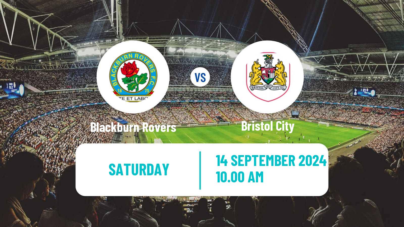 Soccer English League Championship Blackburn Rovers - Bristol City