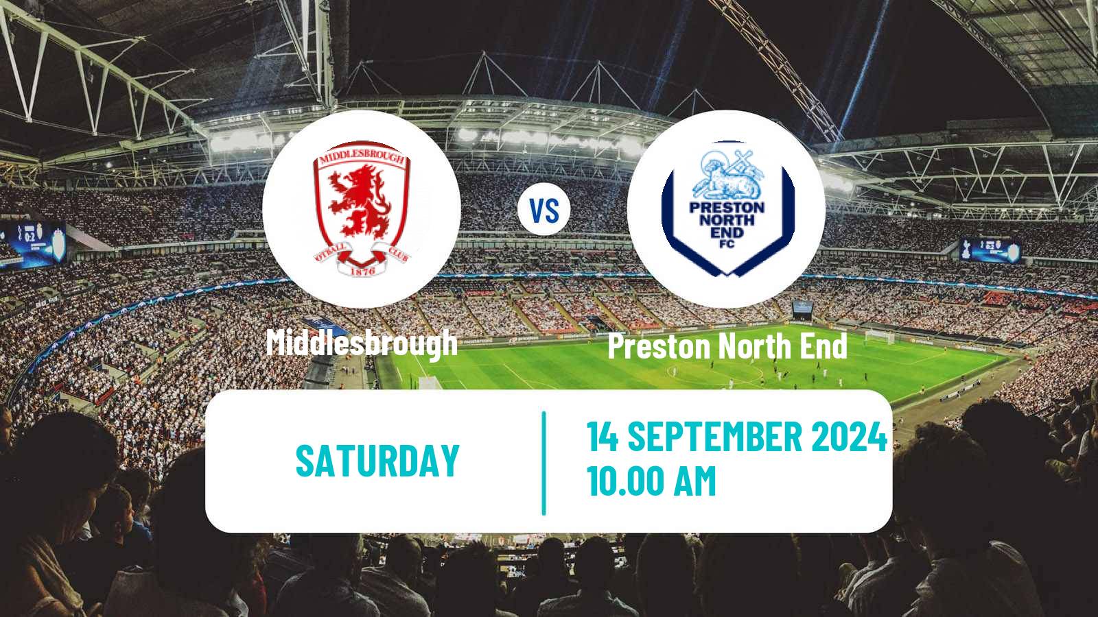 Soccer English League Championship Middlesbrough - Preston North End