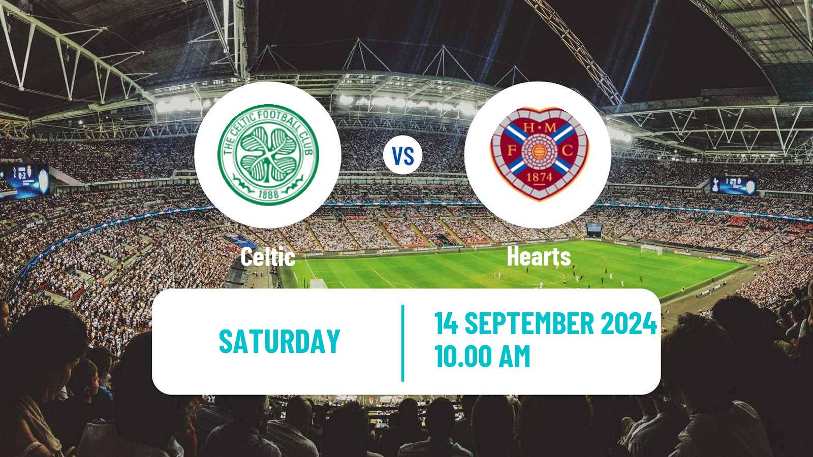 Soccer Scottish Premier League Celtic - Hearts