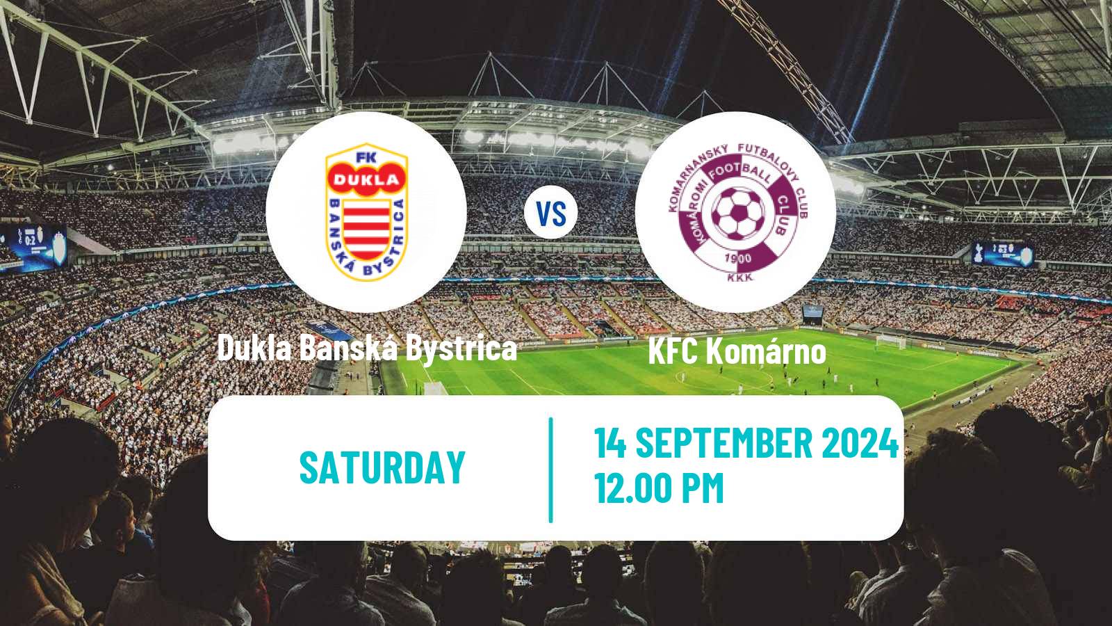 Soccer Slovak Superliga Dukla Banská Bystrica - Komárno