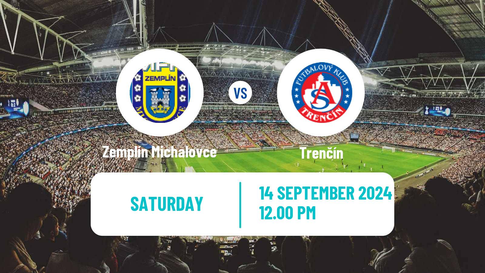 Soccer Slovak Superliga Zemplín Michalovce - Trenčín