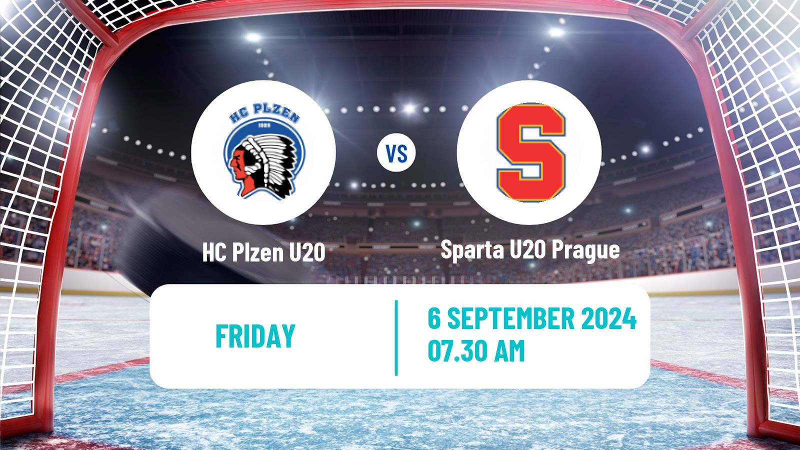 Hockey Czech ELJ Plzen U20 - Sparta U20 Prague