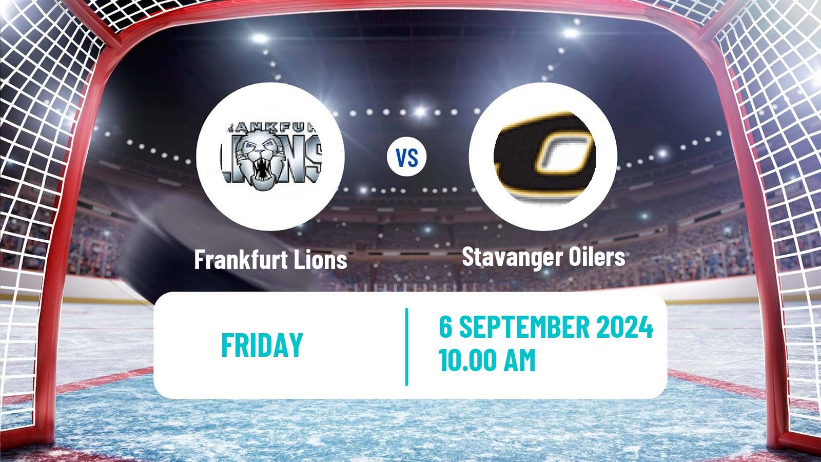 Hockey Club Friendly Ice Hockey Frankfurt Lions - Stavanger Oilers