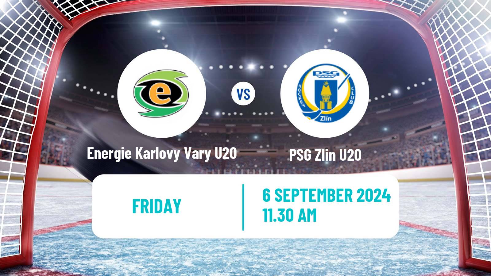 Hockey Czech ELJ Energie Karlovy Vary U20 - Zlin U20