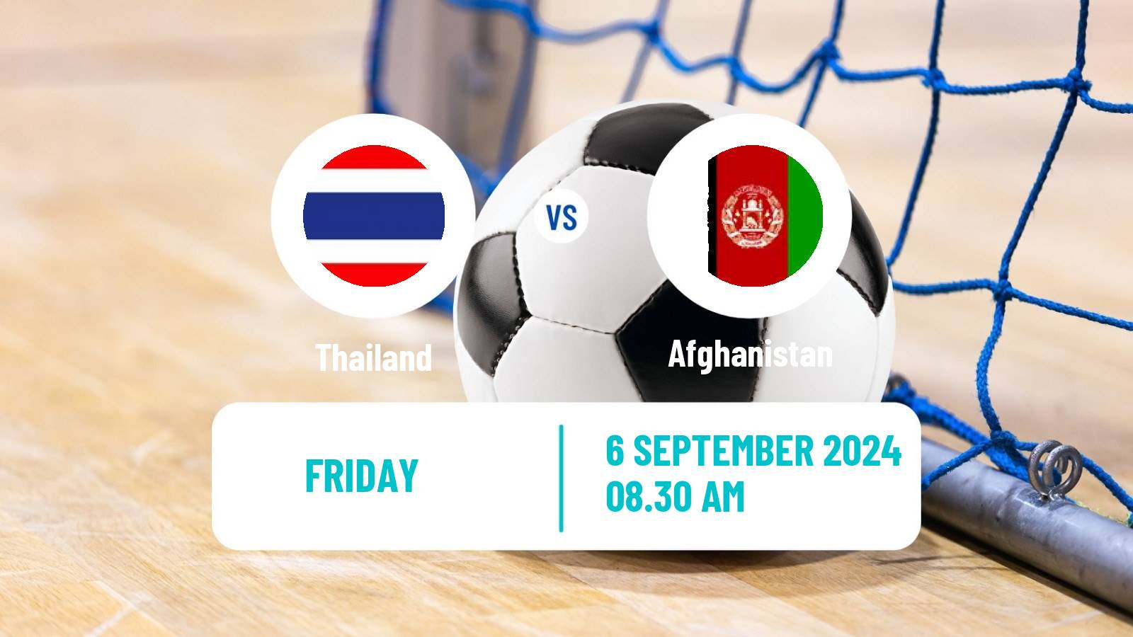 Futsal Continental Championship Futsal Thailand - Afghanistan