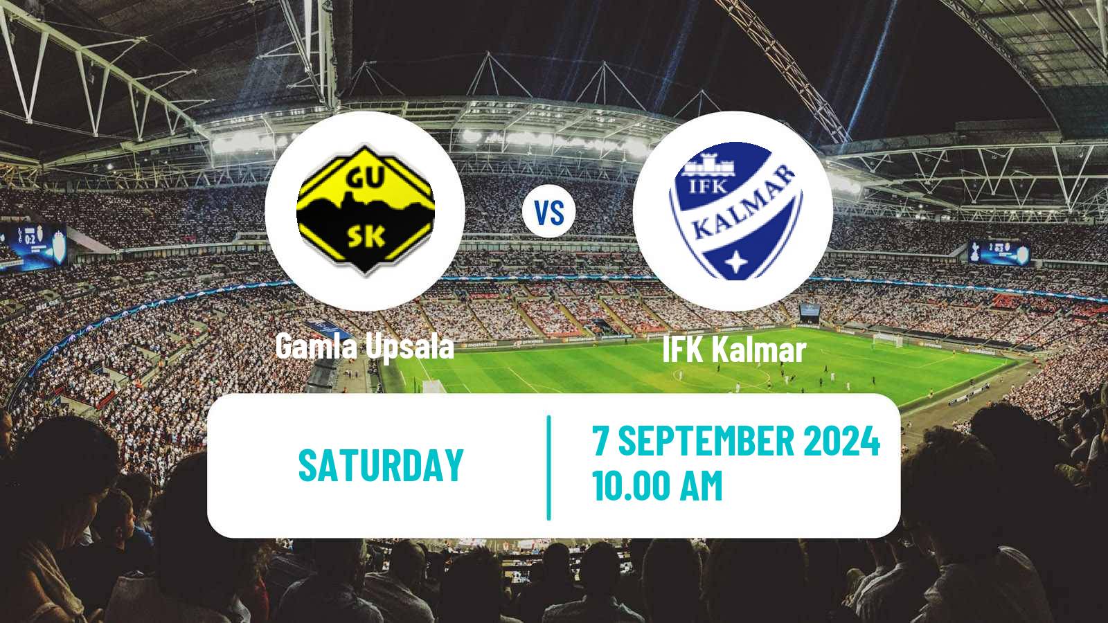 Soccer Swedish Elitettan Women Gamla Upsala - Kalmar