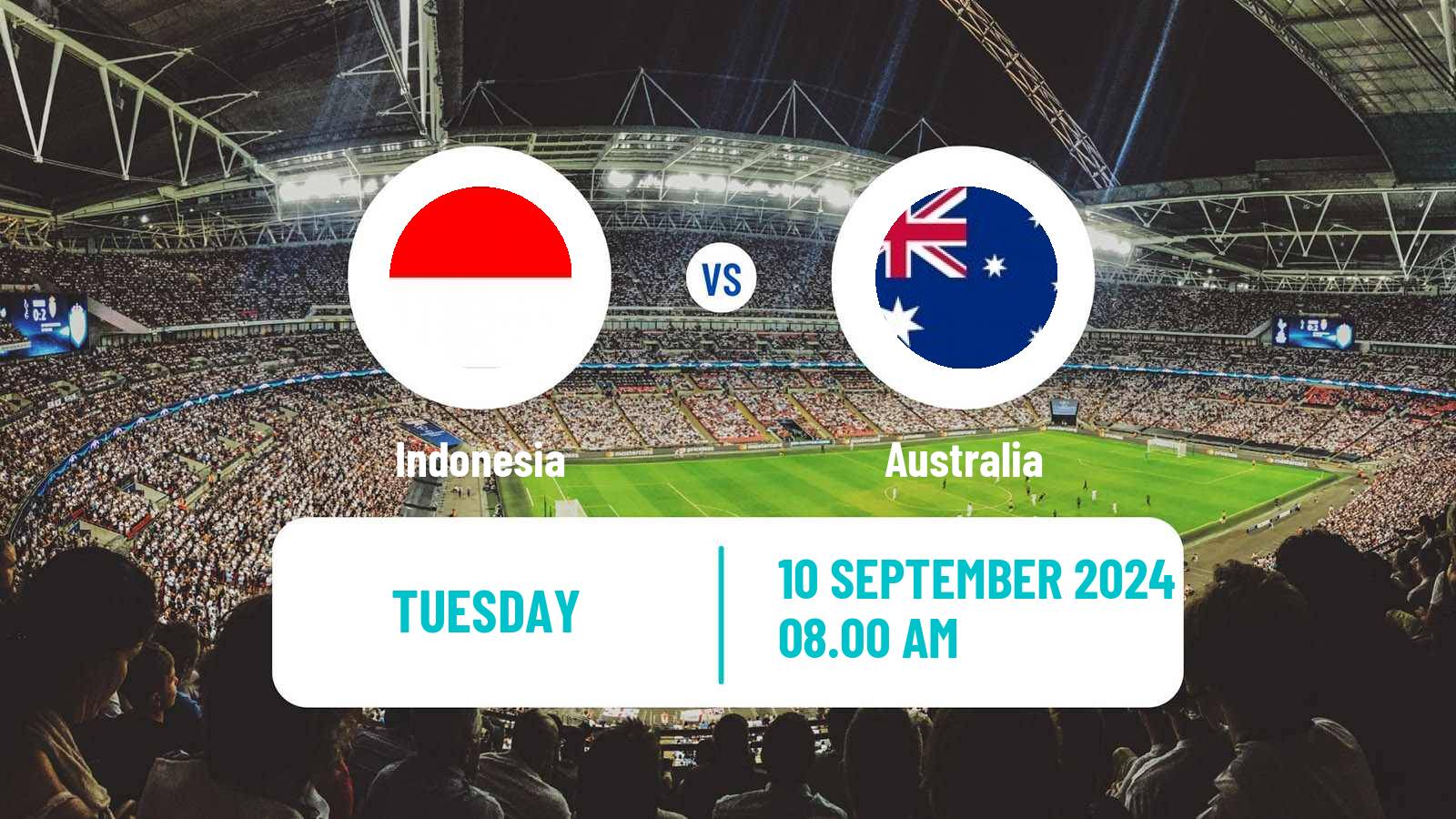 Soccer FIFA World Cup Indonesia - Australia