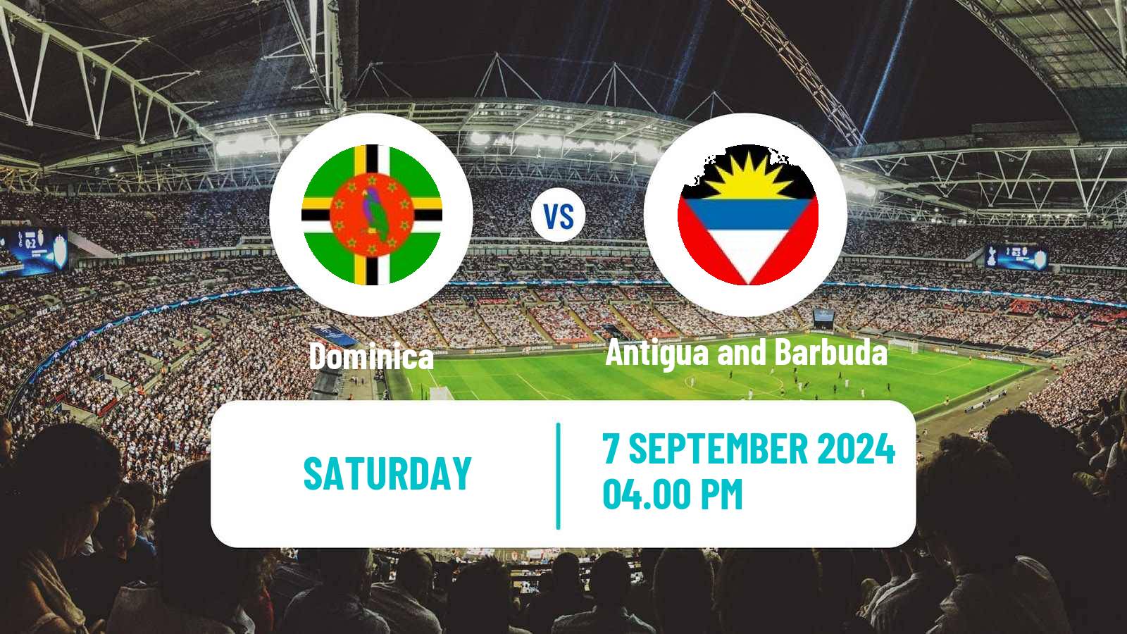 Soccer CONCACAF Nations League Dominica - Antigua and Barbuda