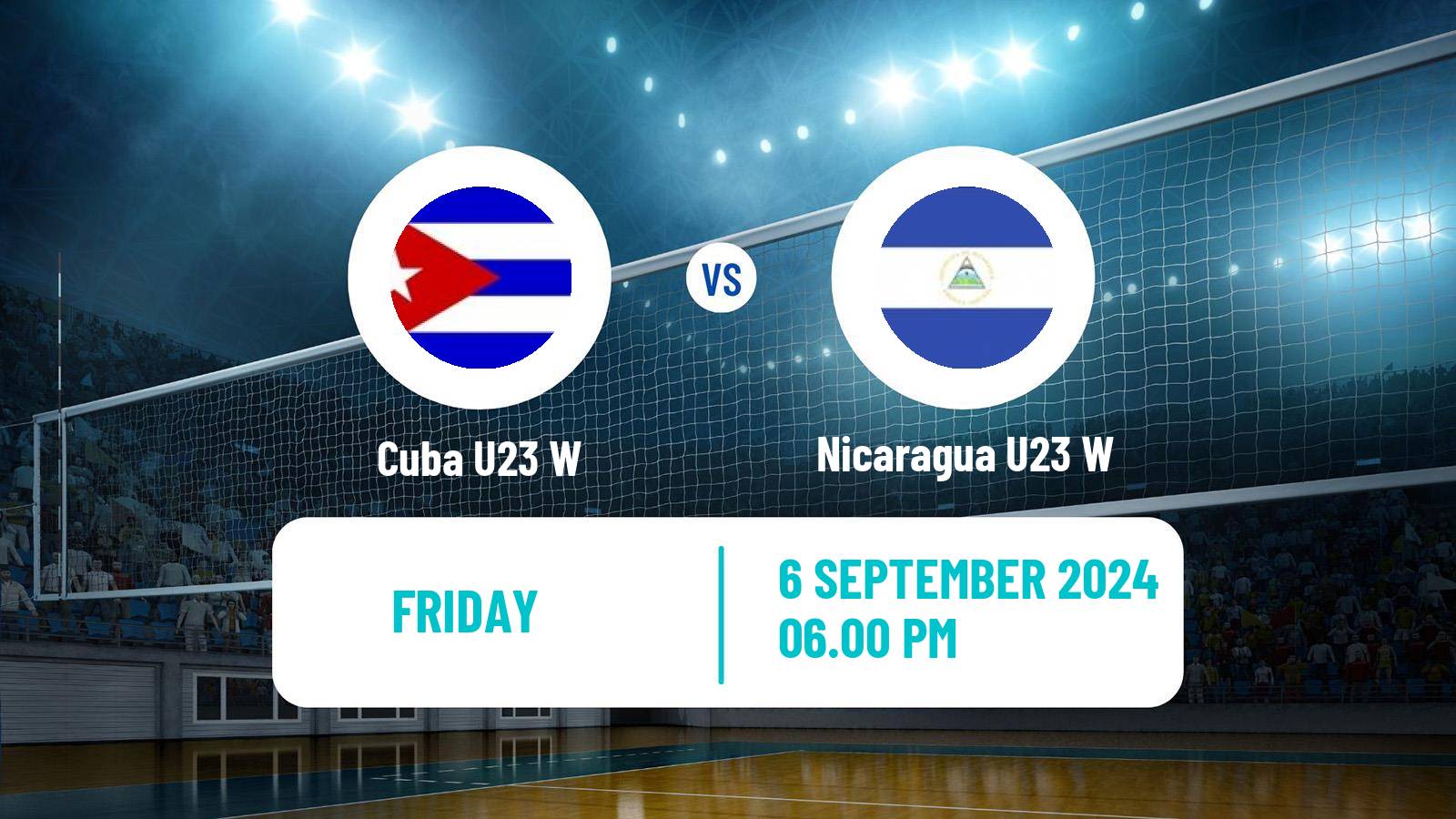 Volleyball Pan-American Cup U23 Volleyball Women Cuba U23 W - Nicaragua U23 W