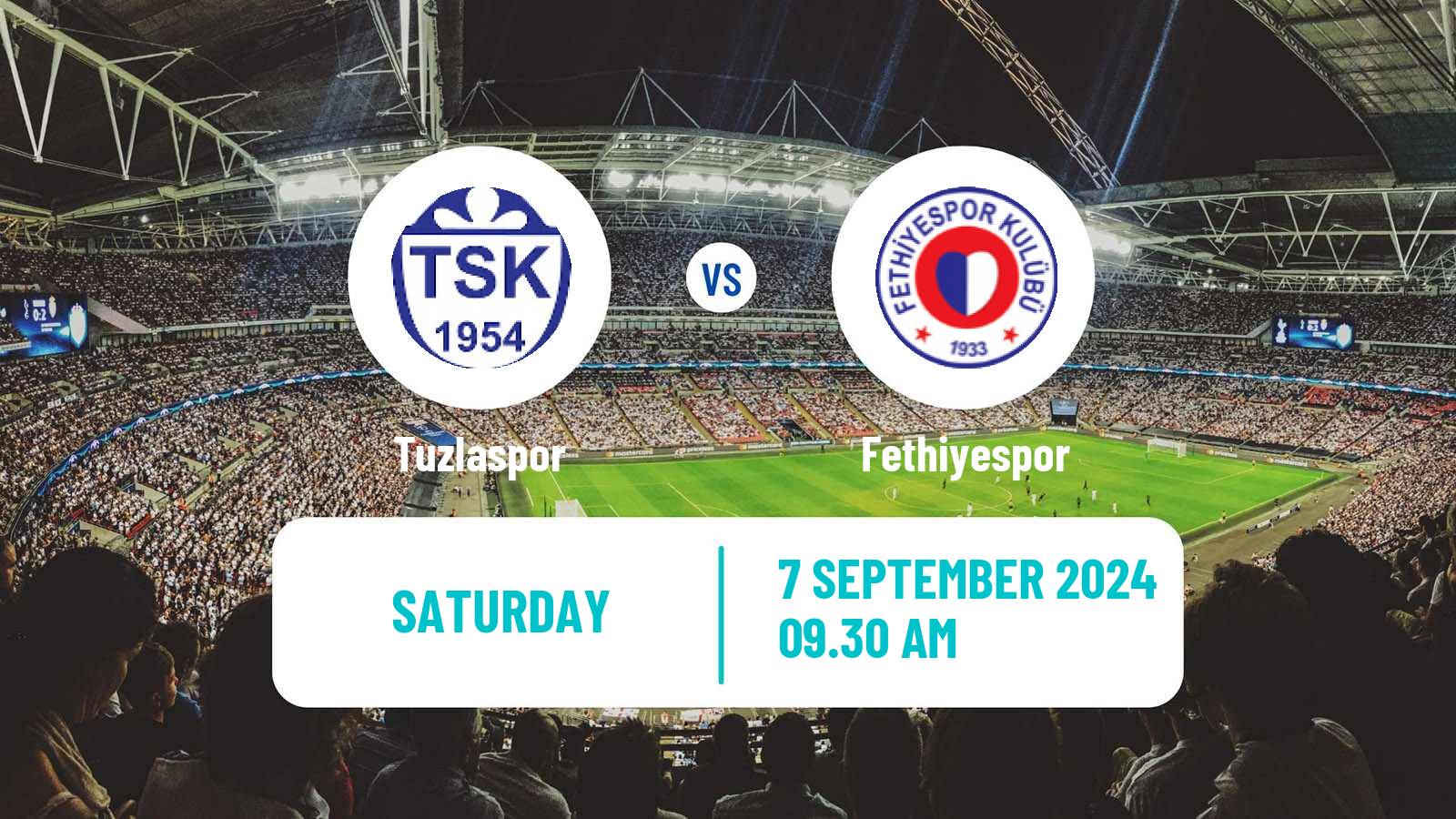 Soccer Turkish Second League White Group Tuzlaspor - Fethiyespor