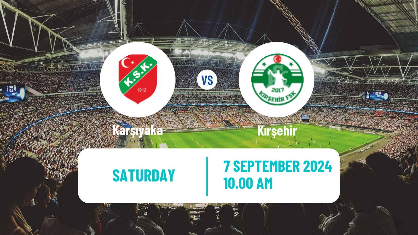 Soccer Turkish 3 Lig Group 1 Karşıyaka - Kırşehir