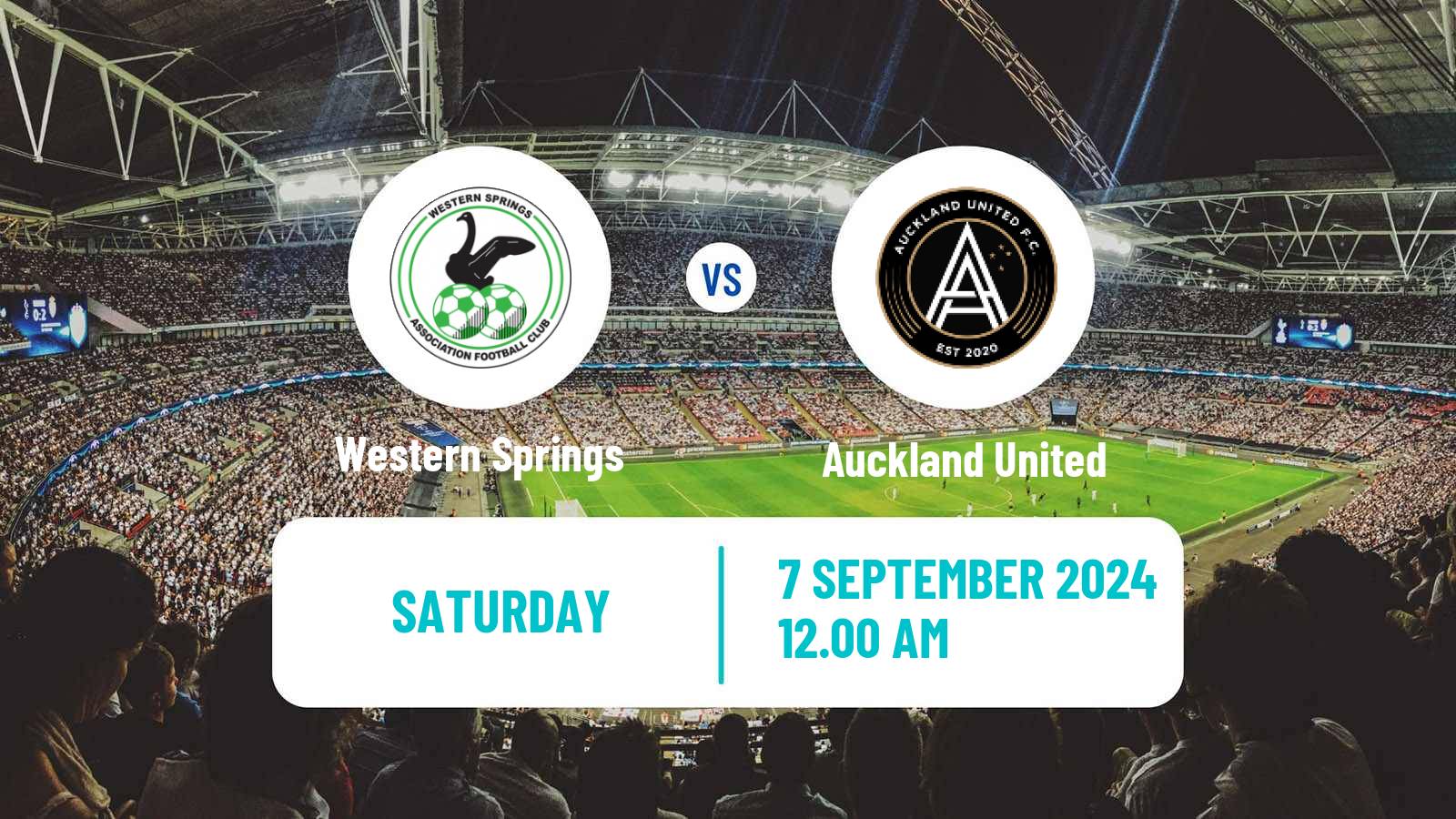 Soccer New Zealand Kate Sheppard Cup Women Western Springs - Auckland United