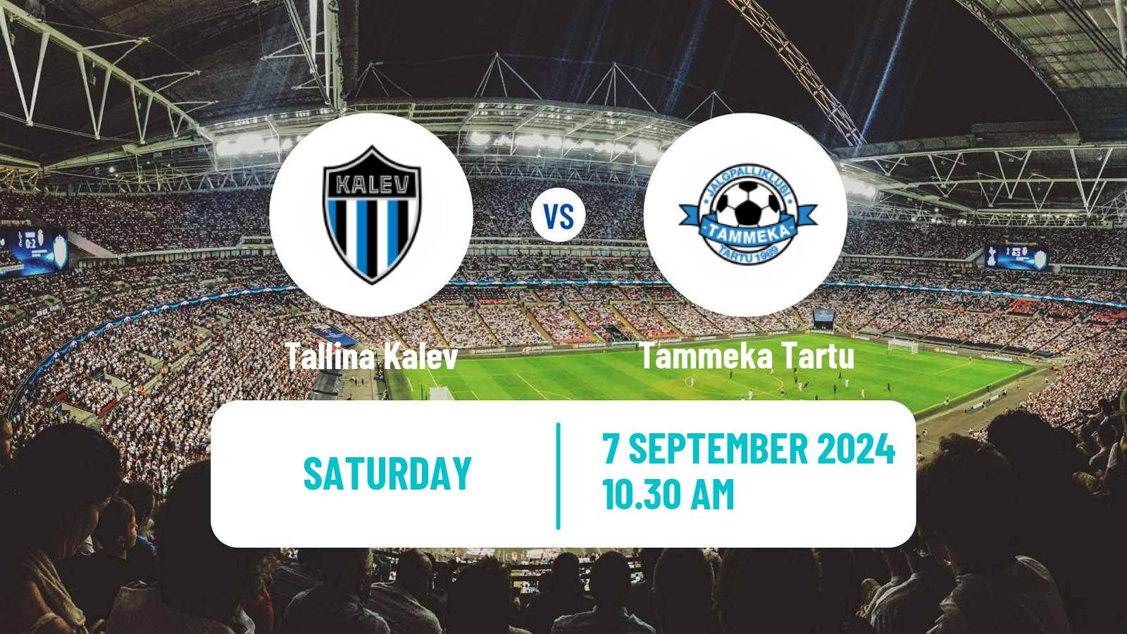 Soccer Estonian Meistriliiga Women Tallina Kalev - Tammeka Tartu