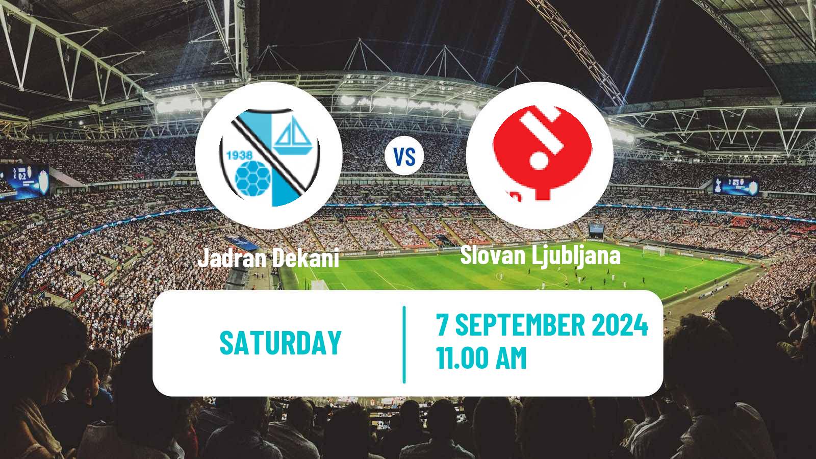 Soccer Slovenian 2 SNL Jadran Dekani - Slovan Ljubljana