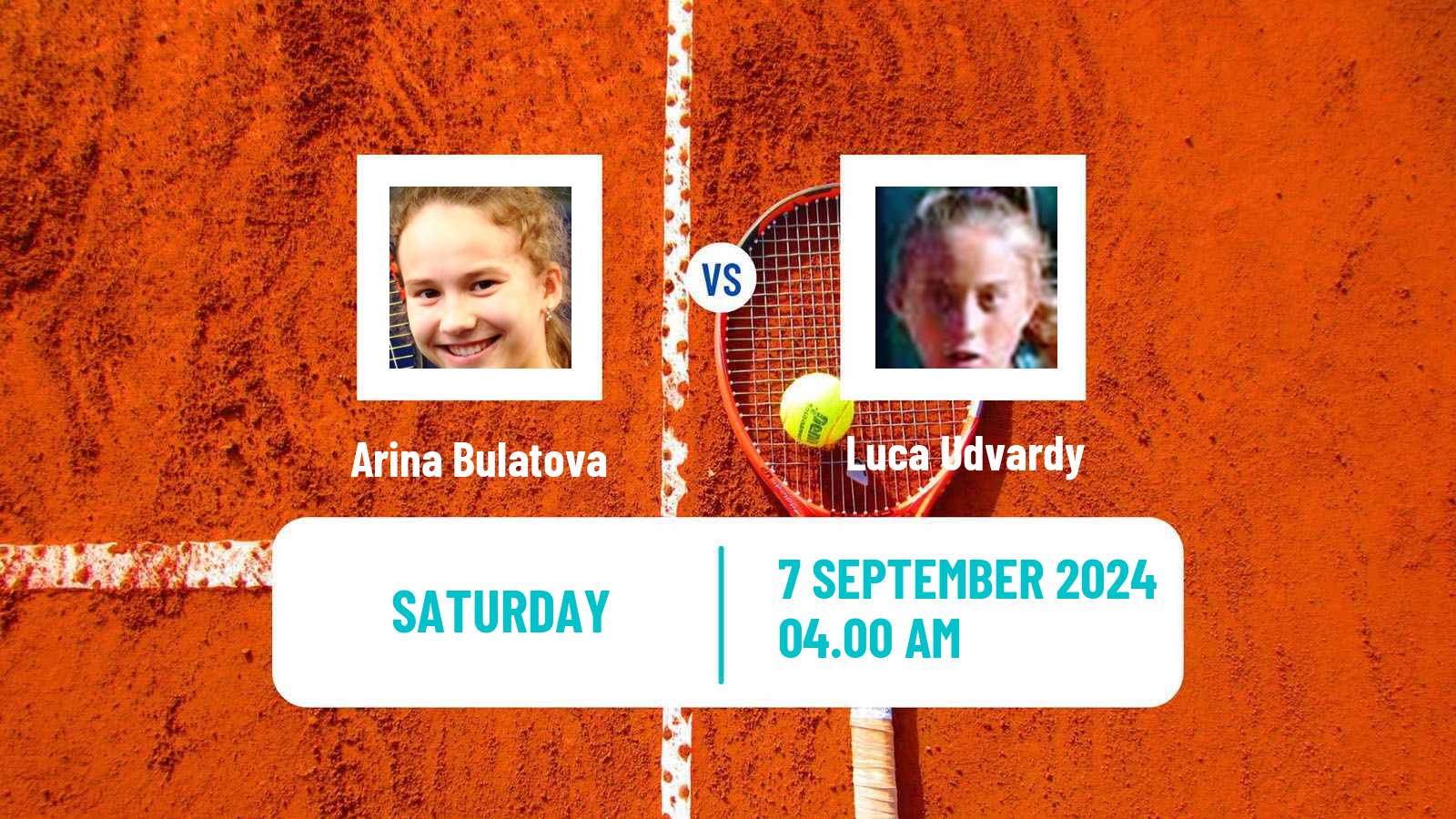 Tennis ITF W15 Kursumlijska Banja 17 Women Arina Bulatova - Luca Udvardy