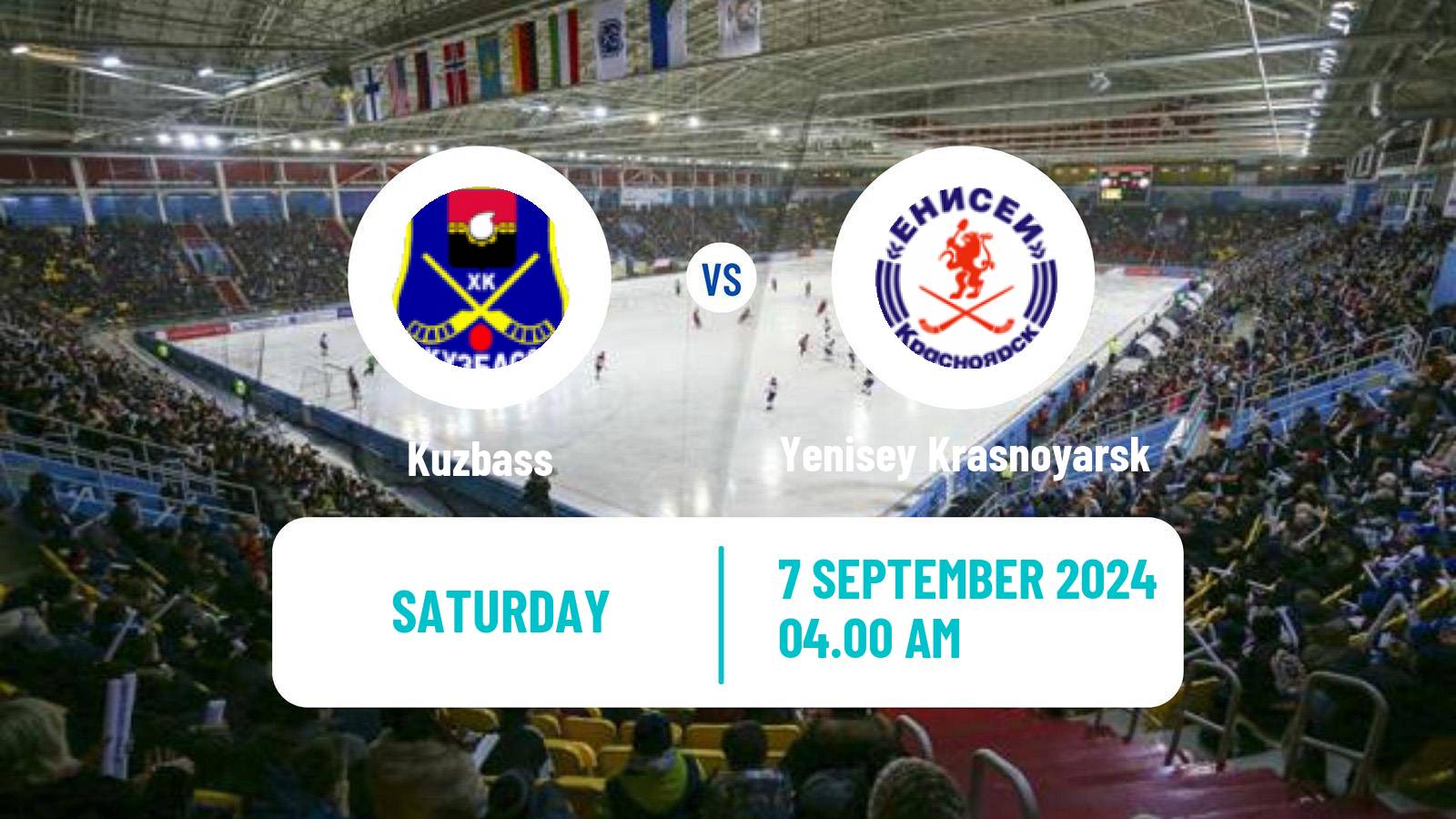 Bandy Russian Cup Bandy Kuzbass - Yenisey Krasnoyarsk