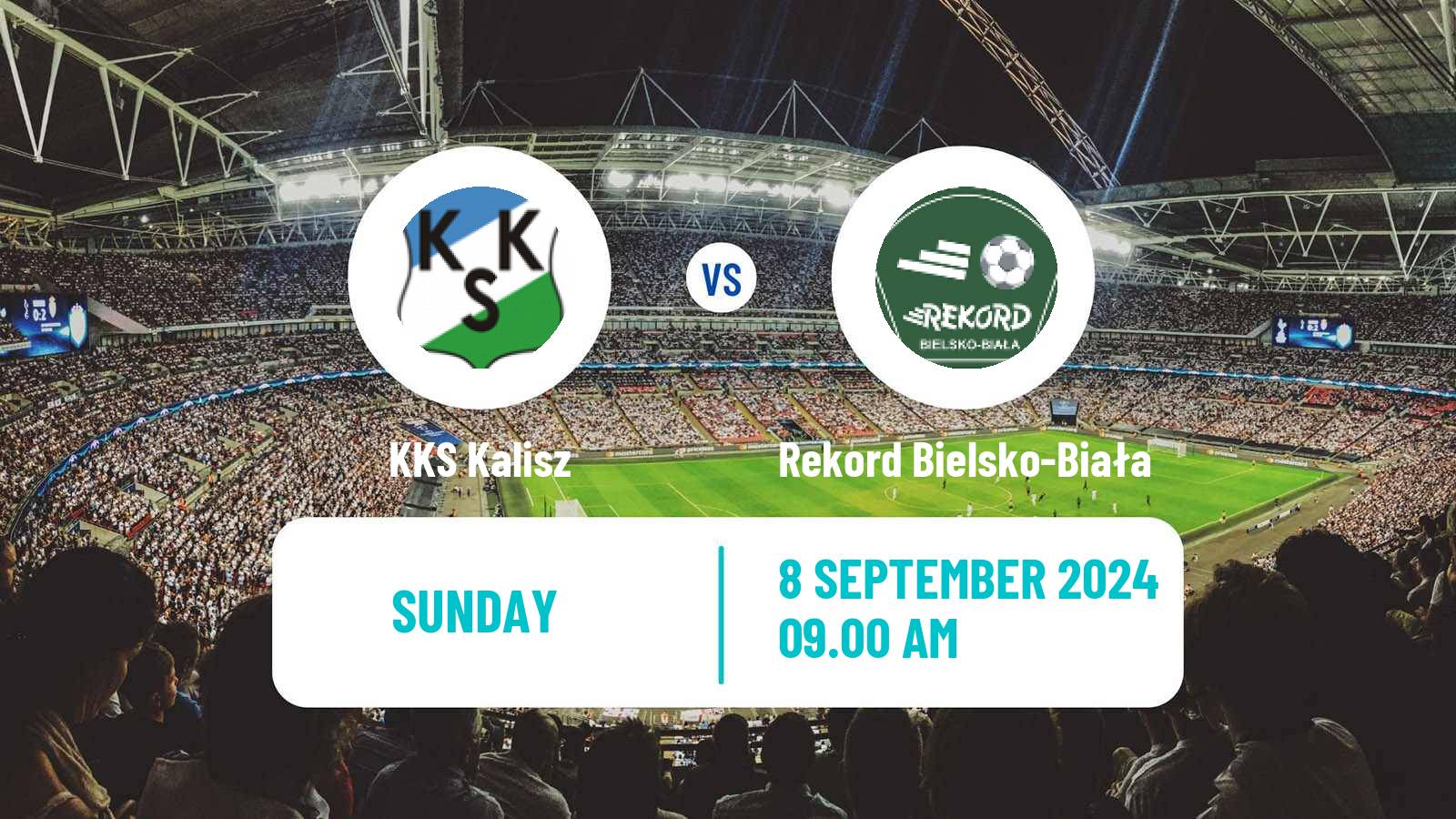 Soccer Polish Division 2 KKS Kalisz - Rekord Bielsko-Biała