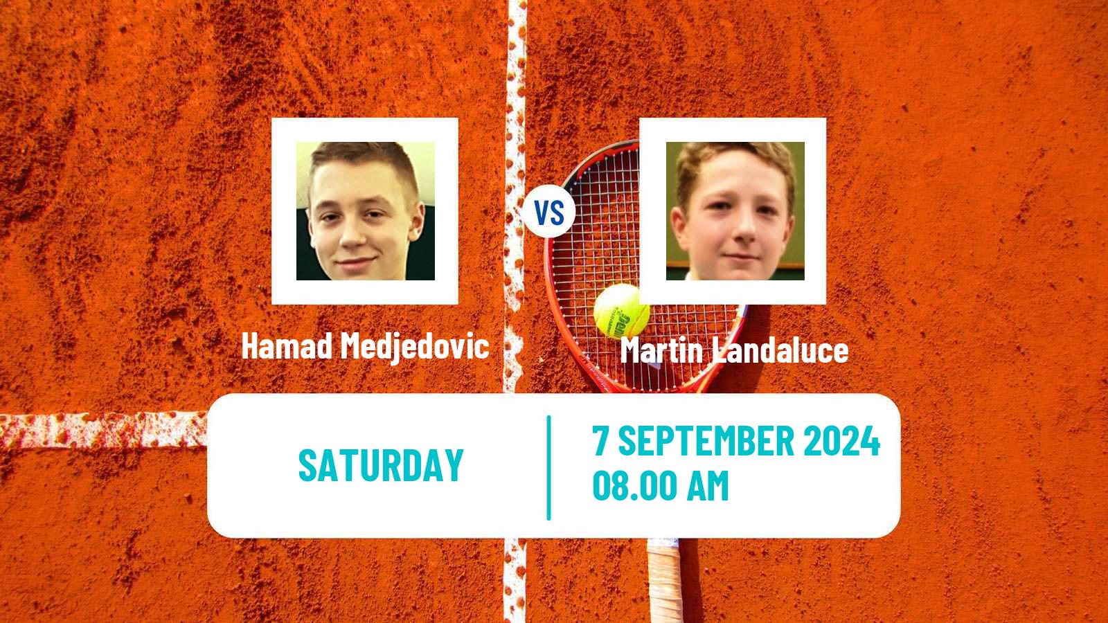 Tennis Istanbul Challenger Men Hamad Medjedovic - Martin Landaluce