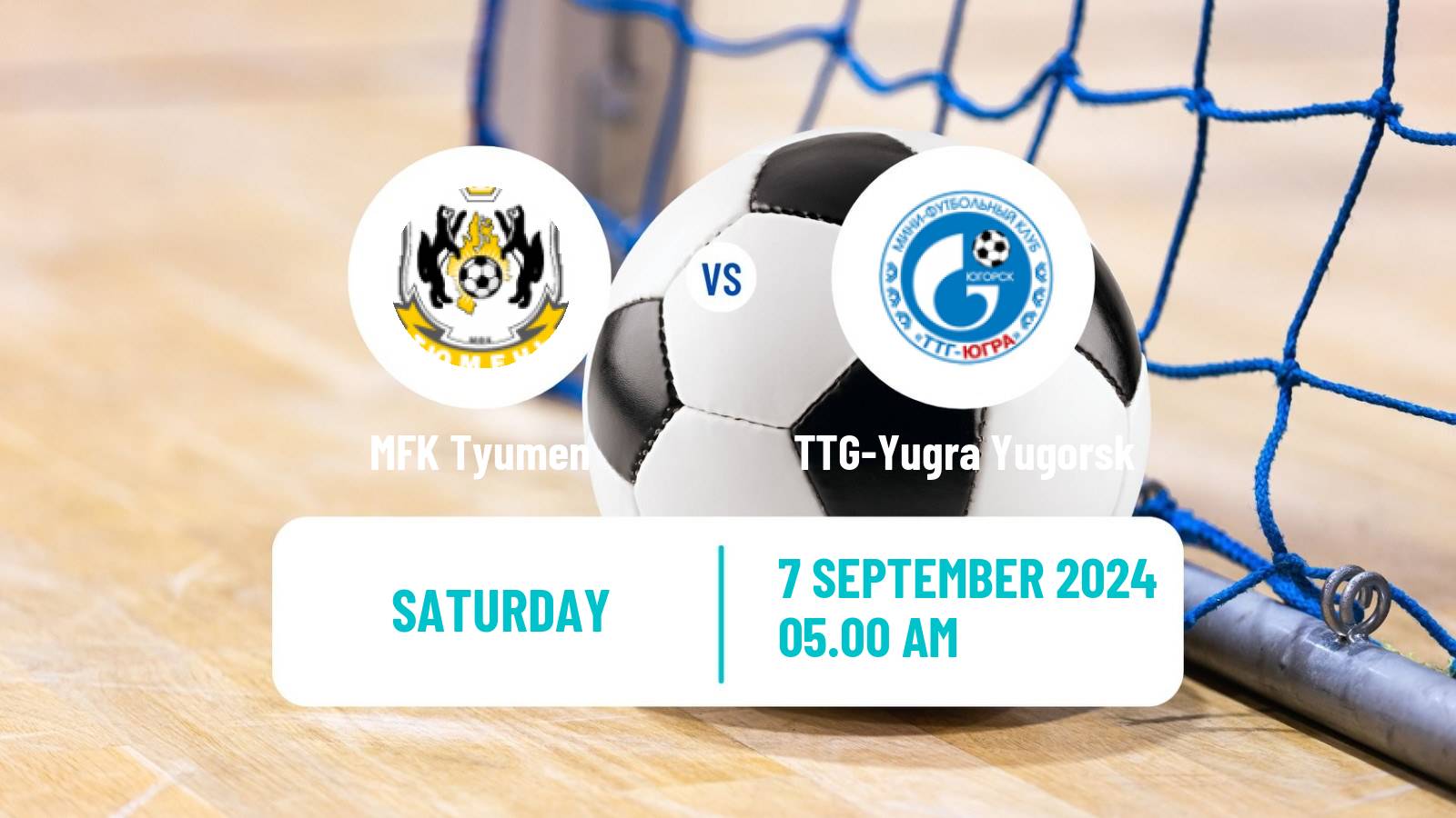 Futsal Russian Super Liga Futsal MFK Tyumen - TTG-Yugra Yugorsk