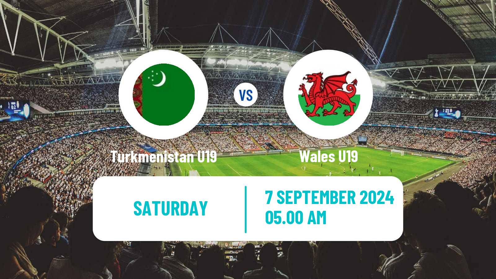 Soccer Friendly Turkmenistan U19 - Wales U19