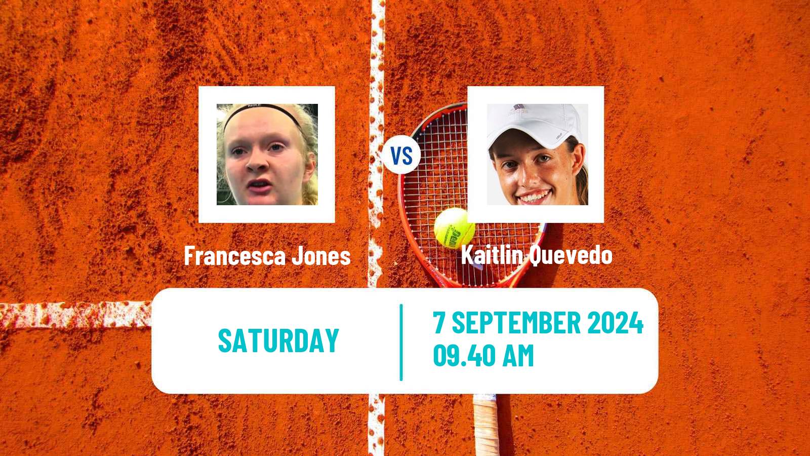 Tennis ITF W50 Saint Palais Sur Mer Women Francesca Jones - Kaitlin Quevedo