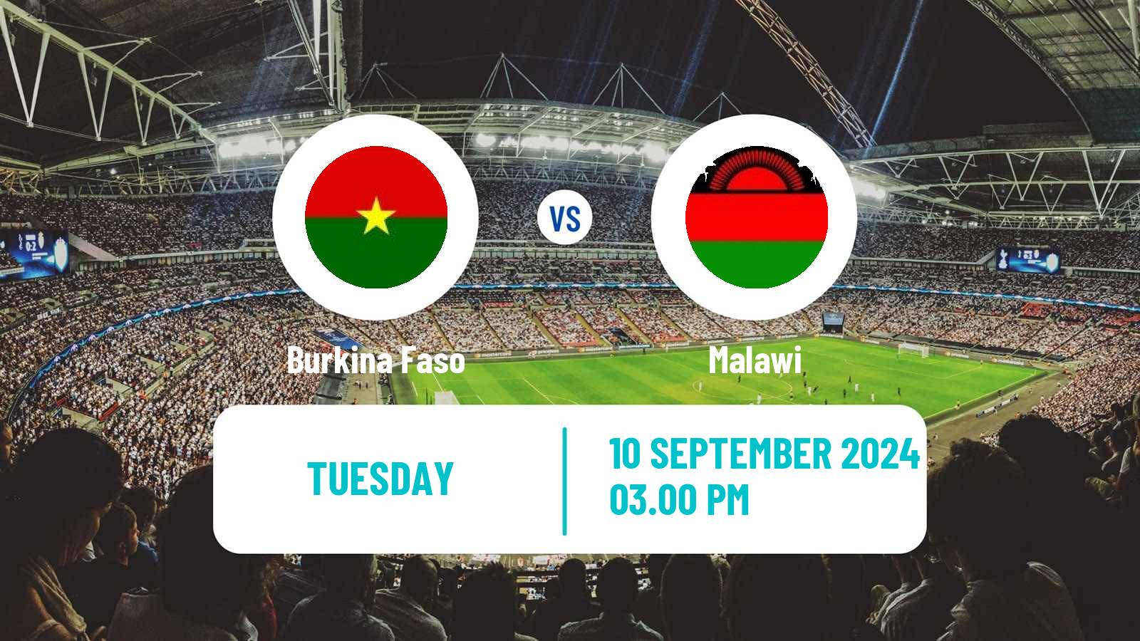 Soccer Africa Cup of Nations Burkina Faso - Malawi