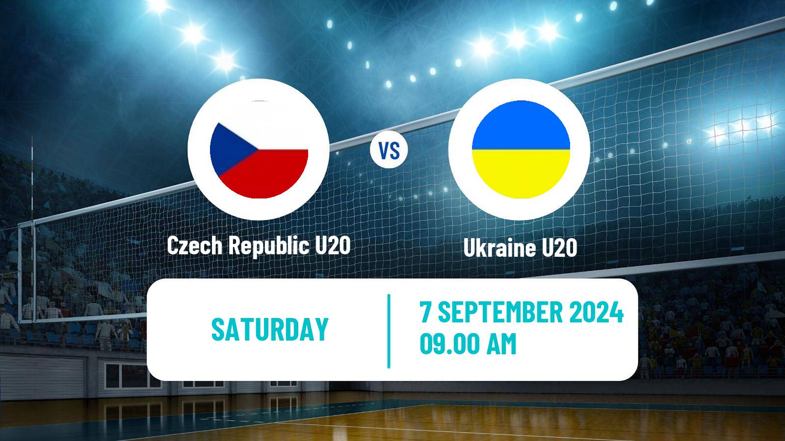 Volleyball European Championship U20 Volleyball Czech Republic U20 - Ukraine U20