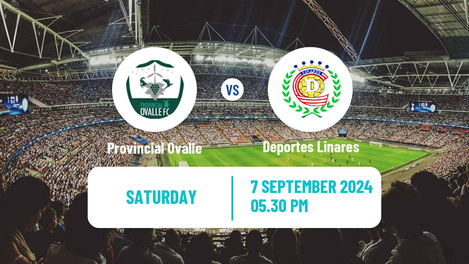 Soccer Chilean Segunda Division Provincial Ovalle - Deportes Linares