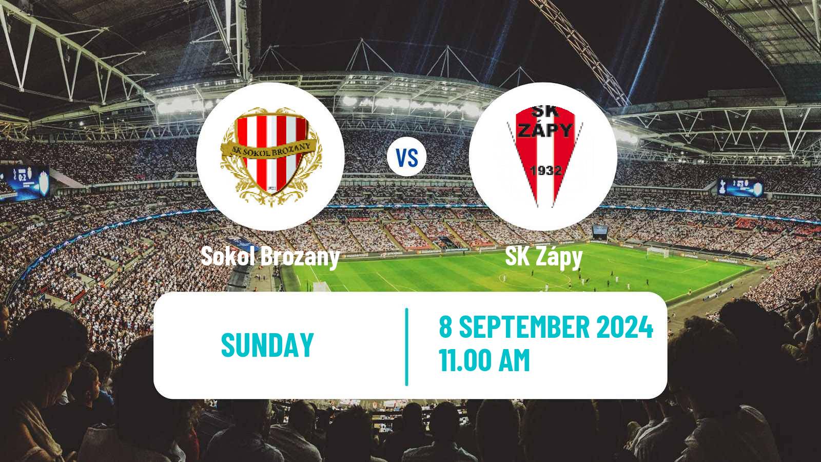 Soccer Czech CFL Group B Sokol Brozany - Zápy