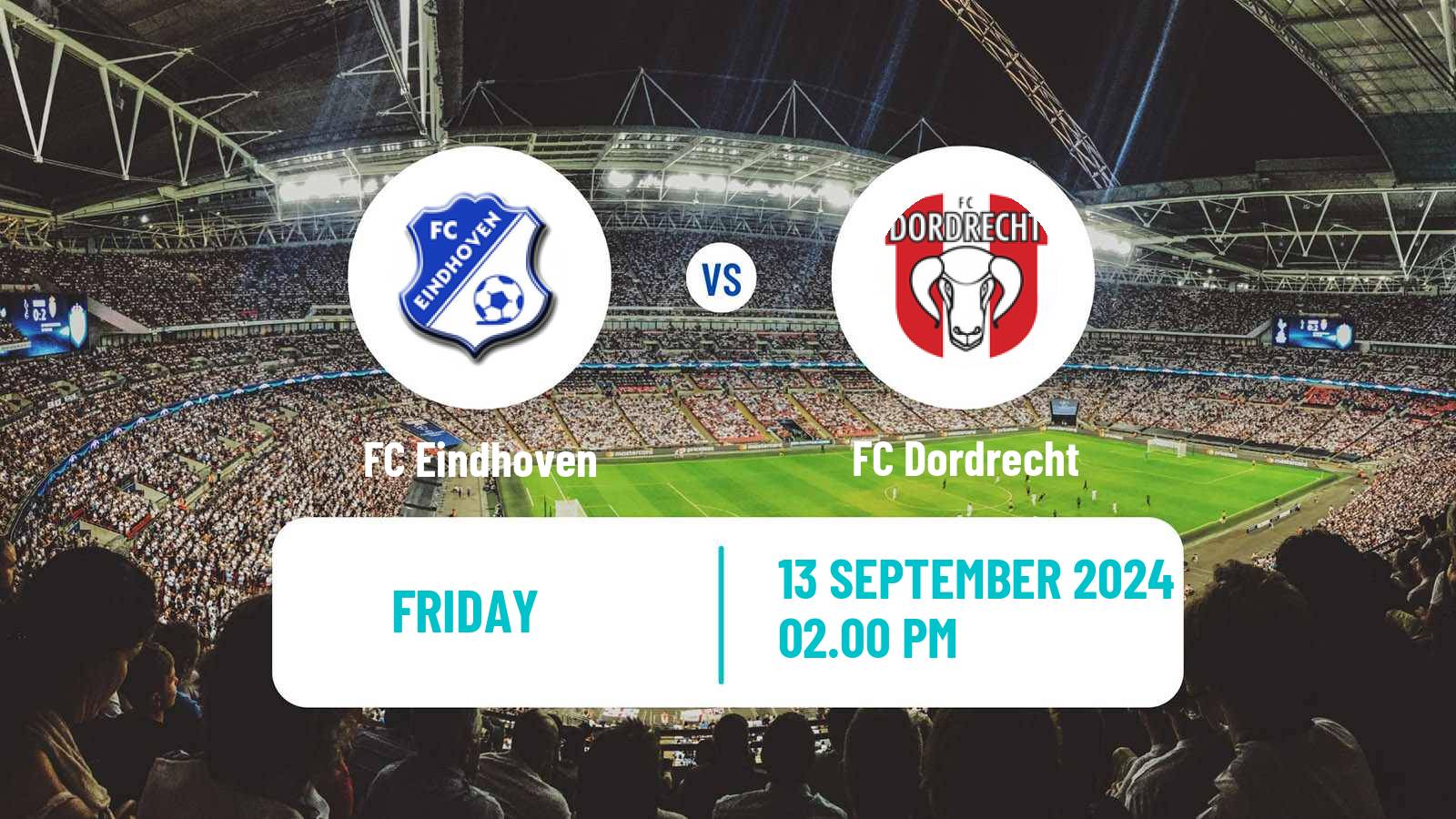 Soccer Dutch Eerste Divisie FC Eindhoven - Dordrecht