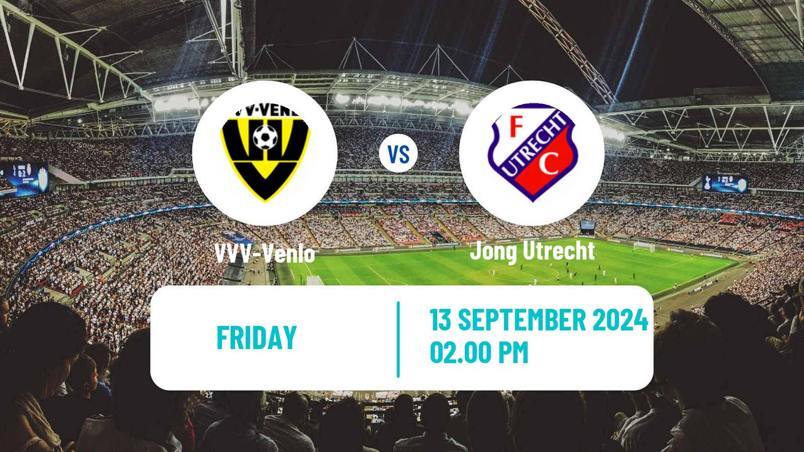 Soccer Dutch Eerste Divisie VVV-Venlo - Jong Utrecht