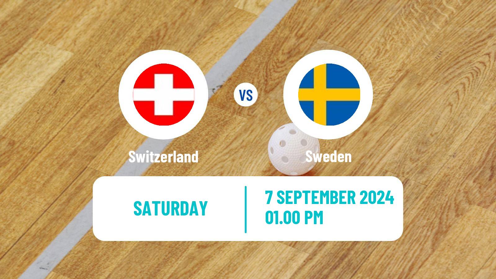 Floorball Euro Floorball Tour Switzerland Switzerland - Sweden